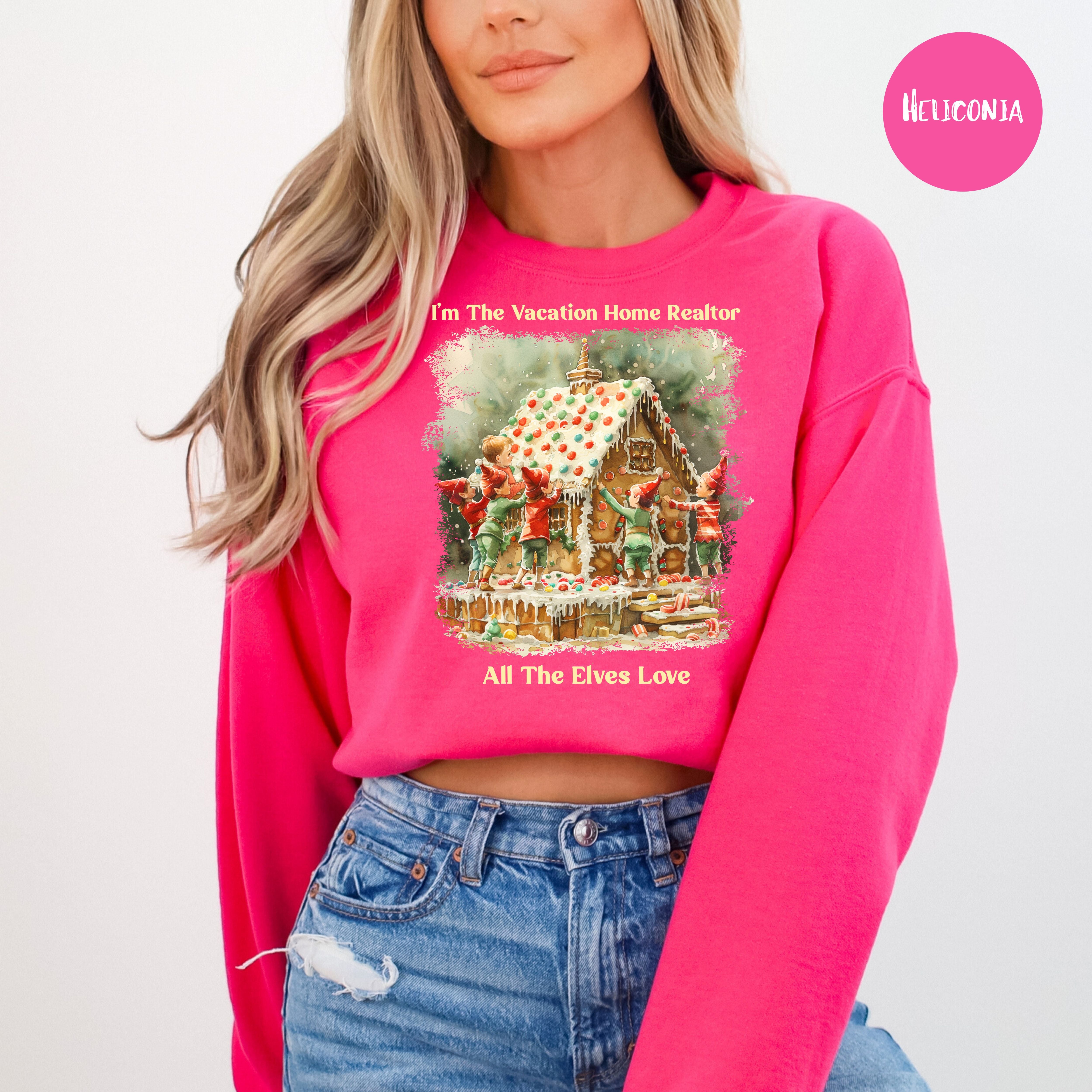 Vacation Home Realtor Unisex Christmas Sweatshirt