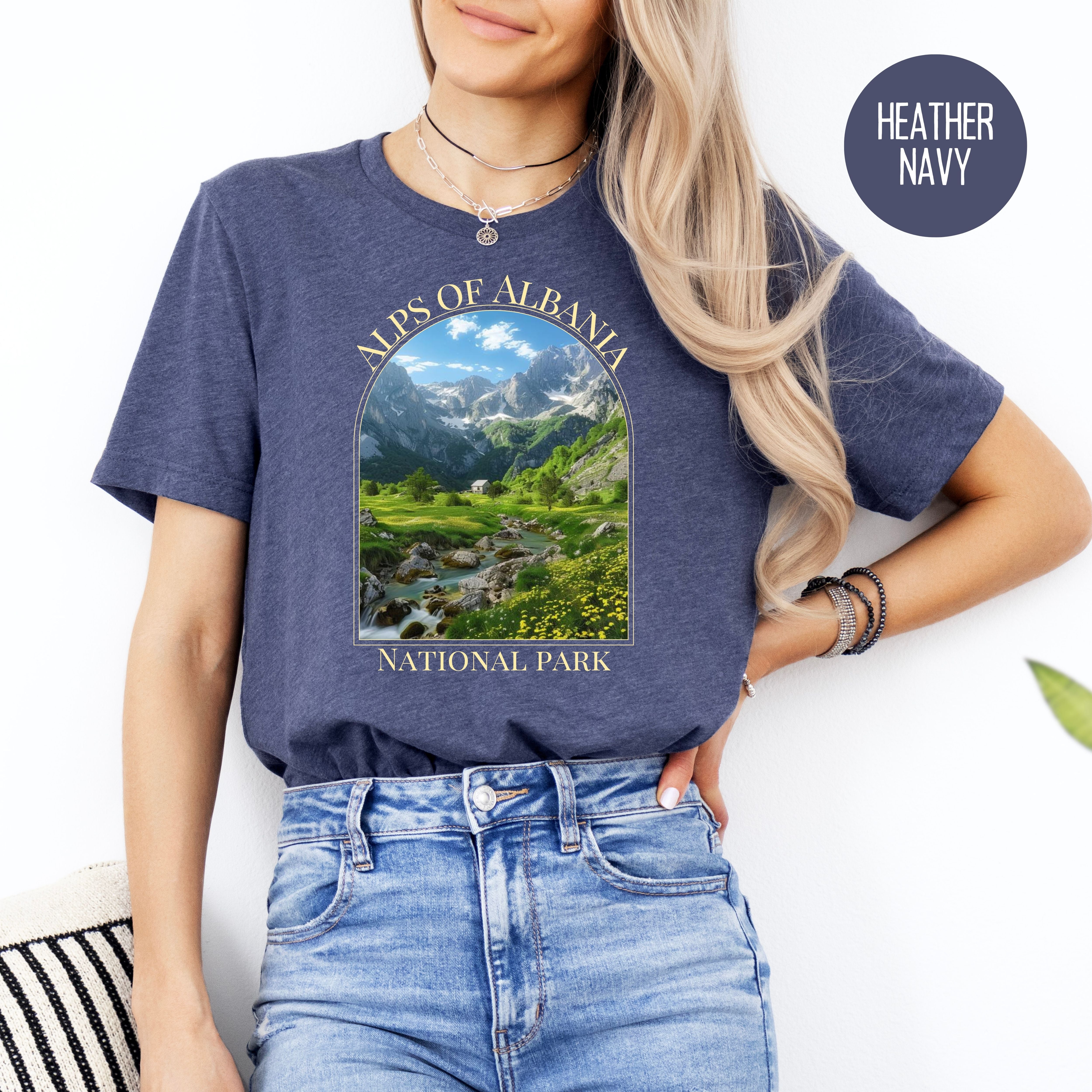 Alps of Albania National Park Gildan Soft-Style Tee