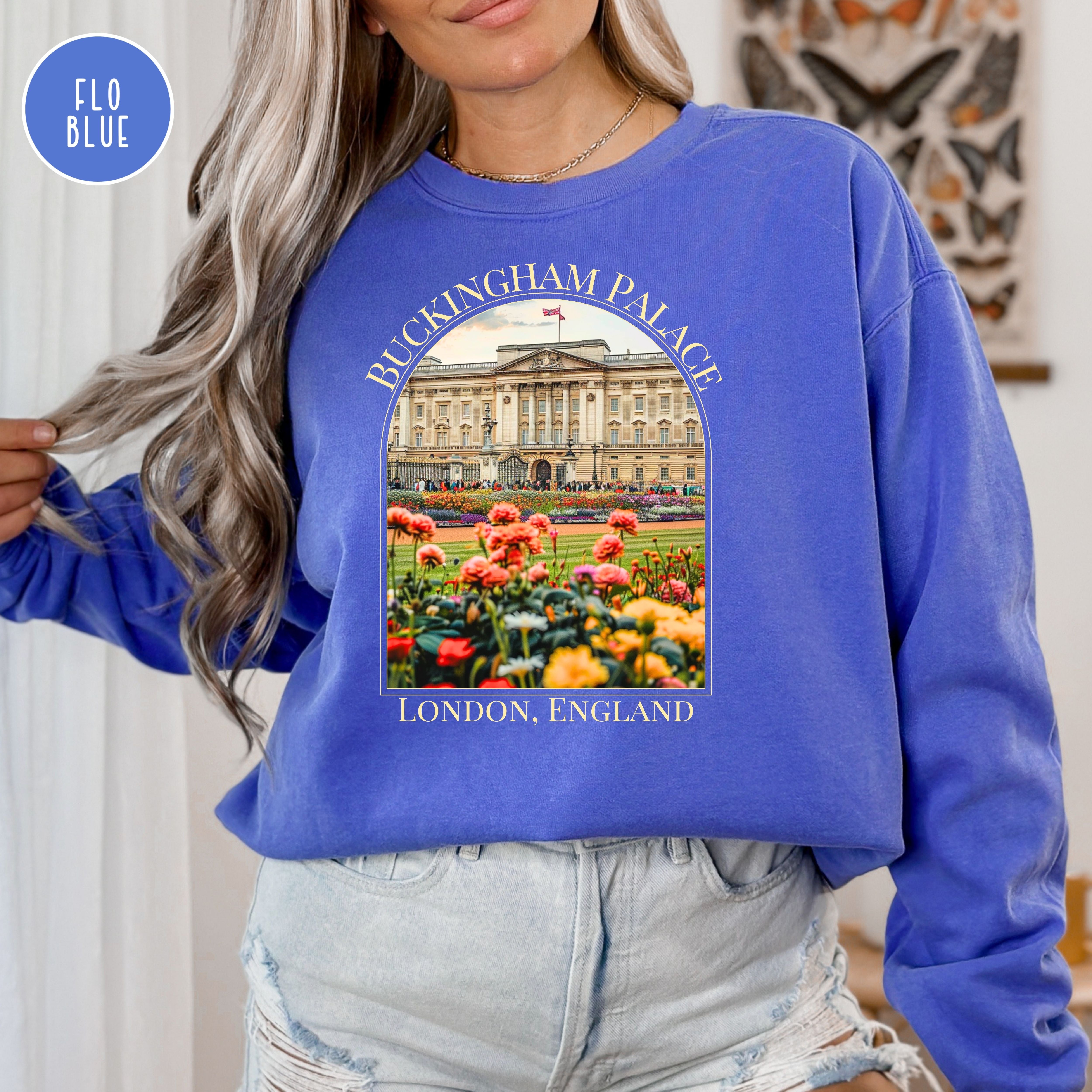 Buckingham Palace London England Comfort Colors® Sweatshirt