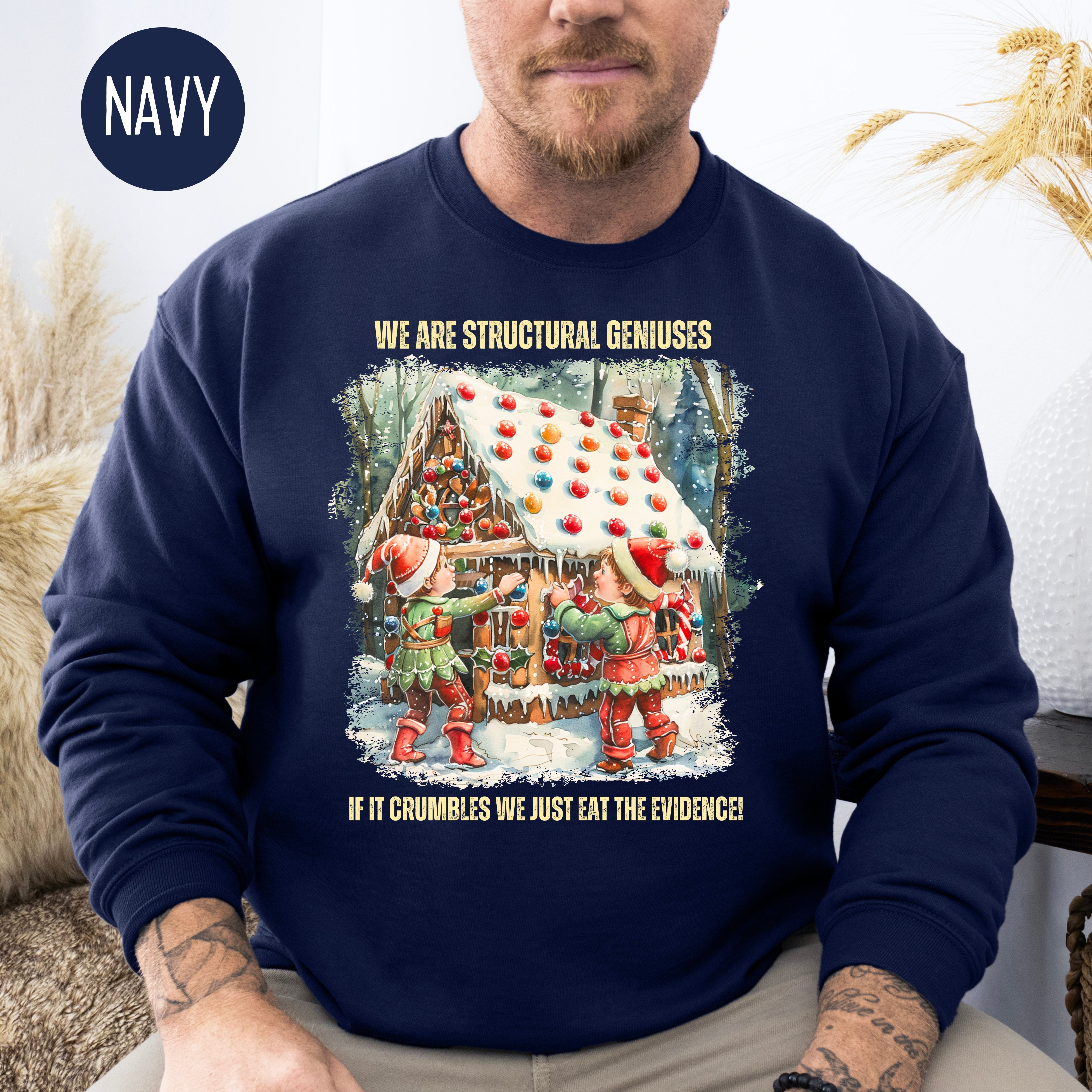 Funny Gingerbread House Baking Contest Unisex Sweatshirt