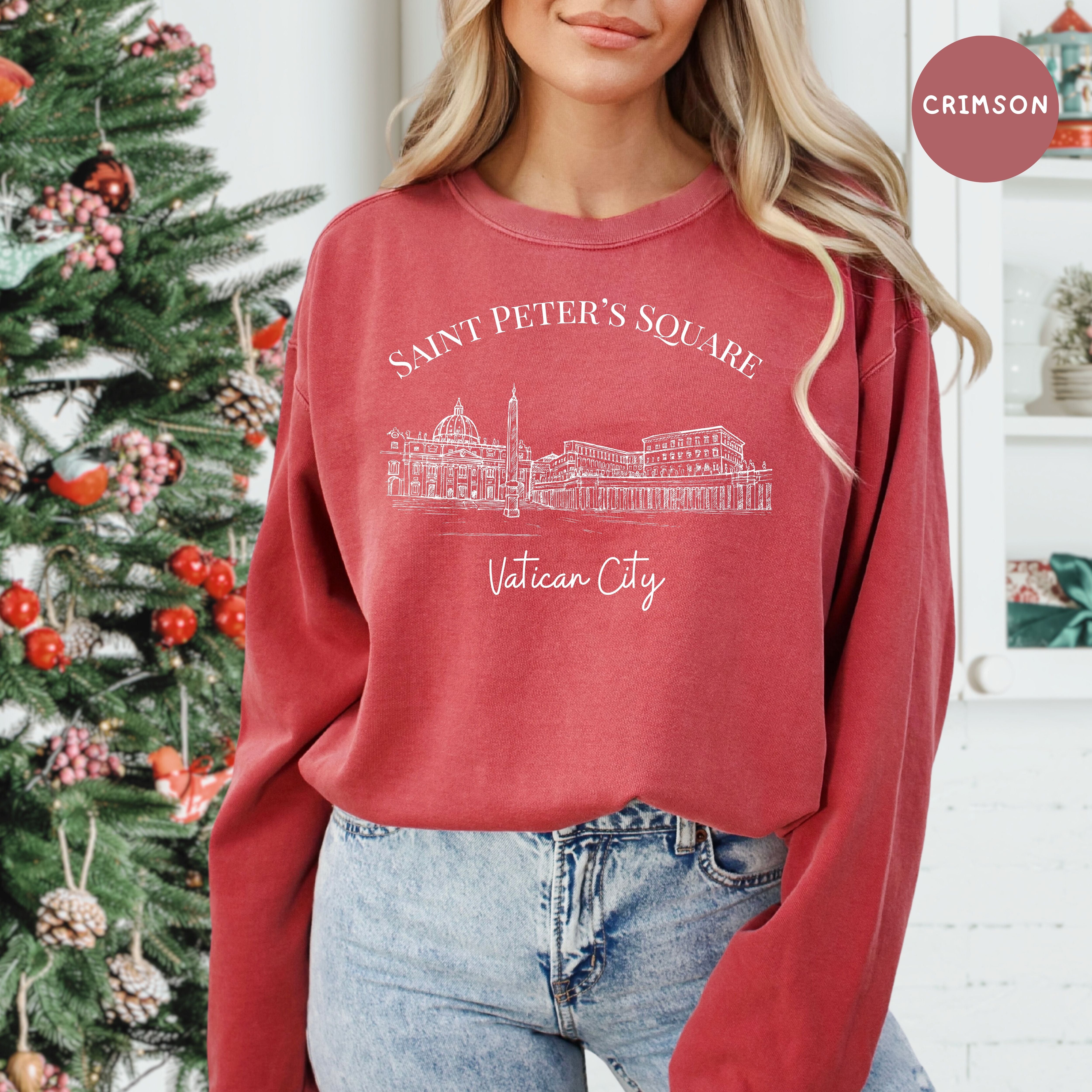 Saint Peter's Square Comfort Colors® Sweatshirt