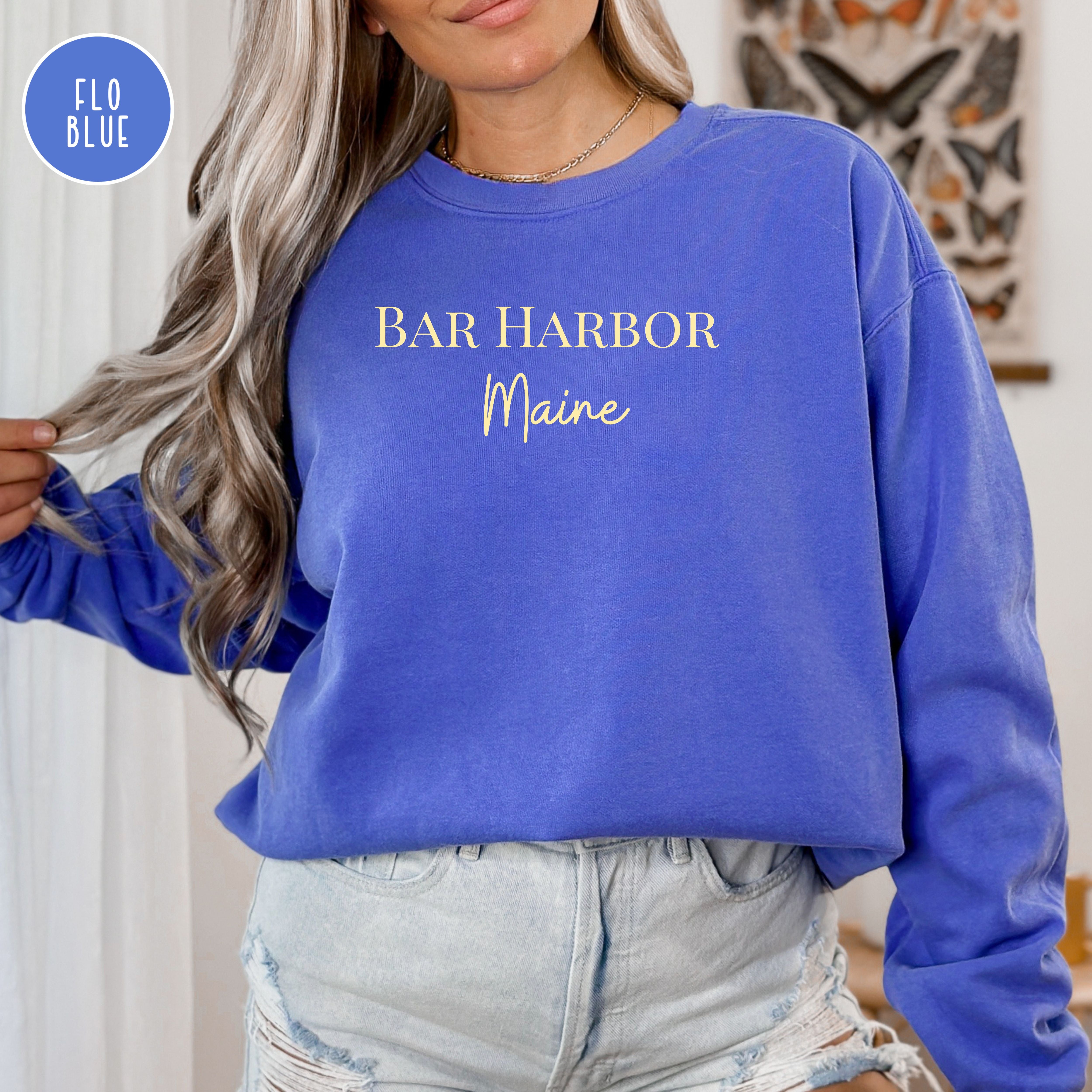 Bar Harbor Maine Comfort Colors® Sweatshirt