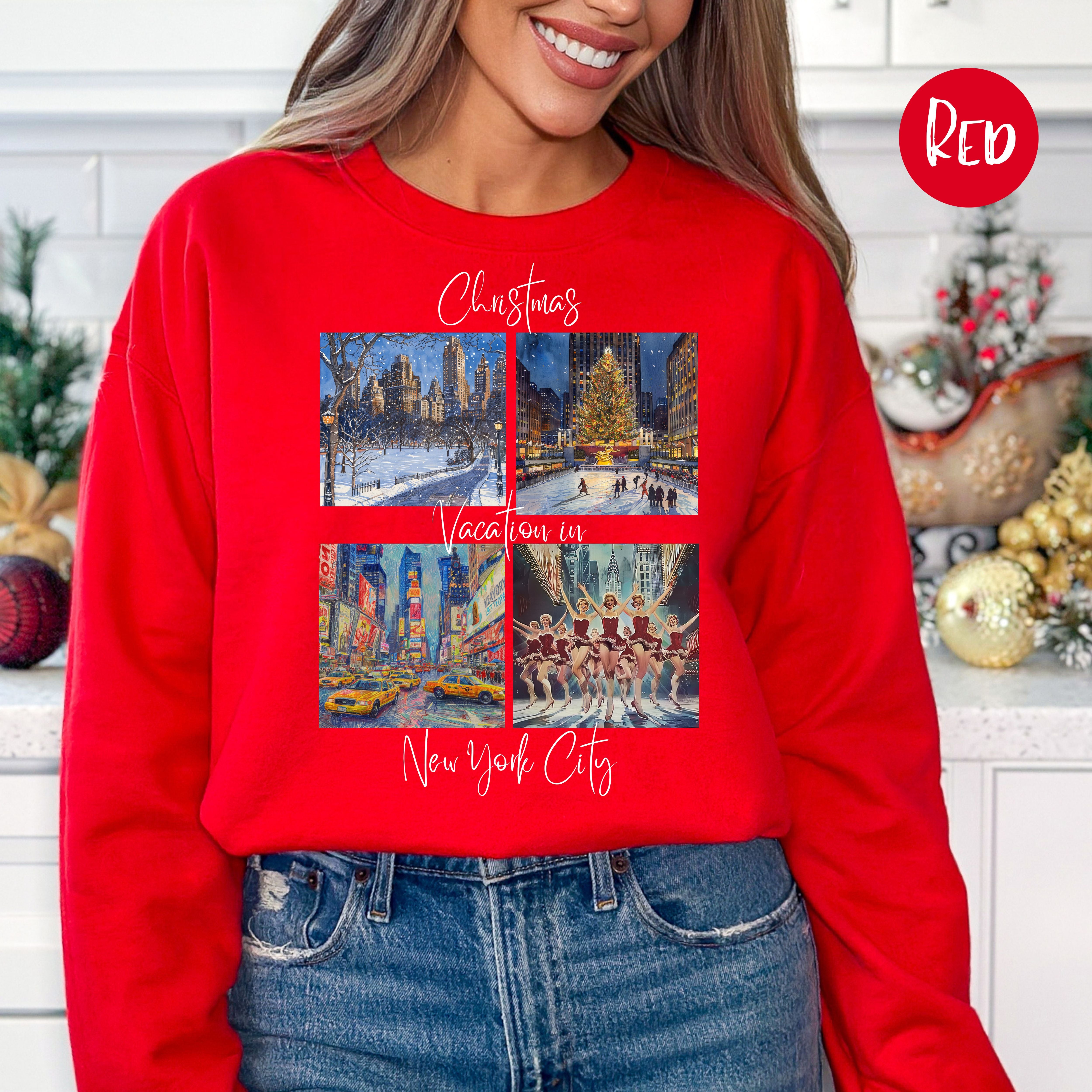 Christmas Vacation in New York City Sweatshirt