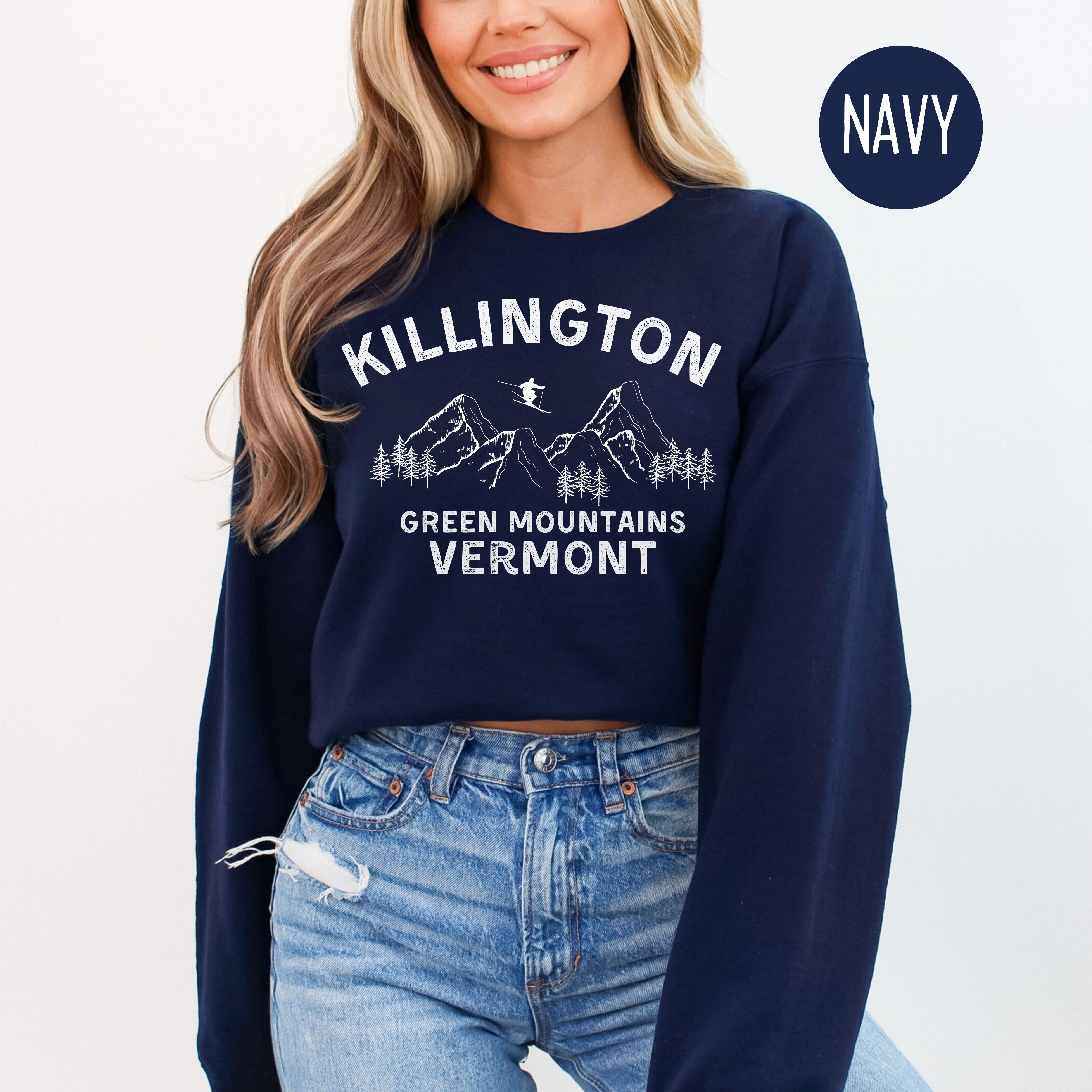 Killington Vermont Skiing Sweatshirt