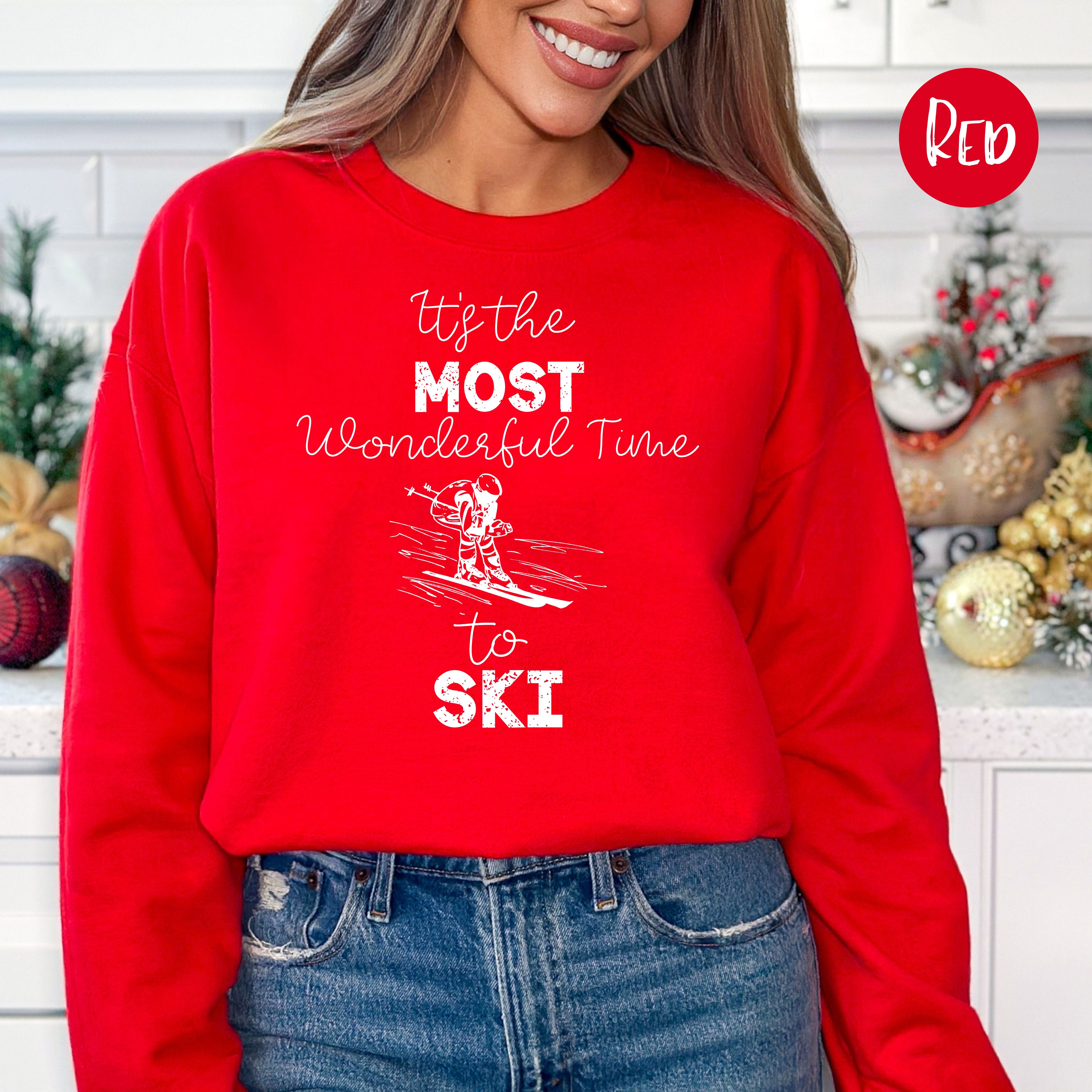 Christmas Ski Trip Sweatshirt