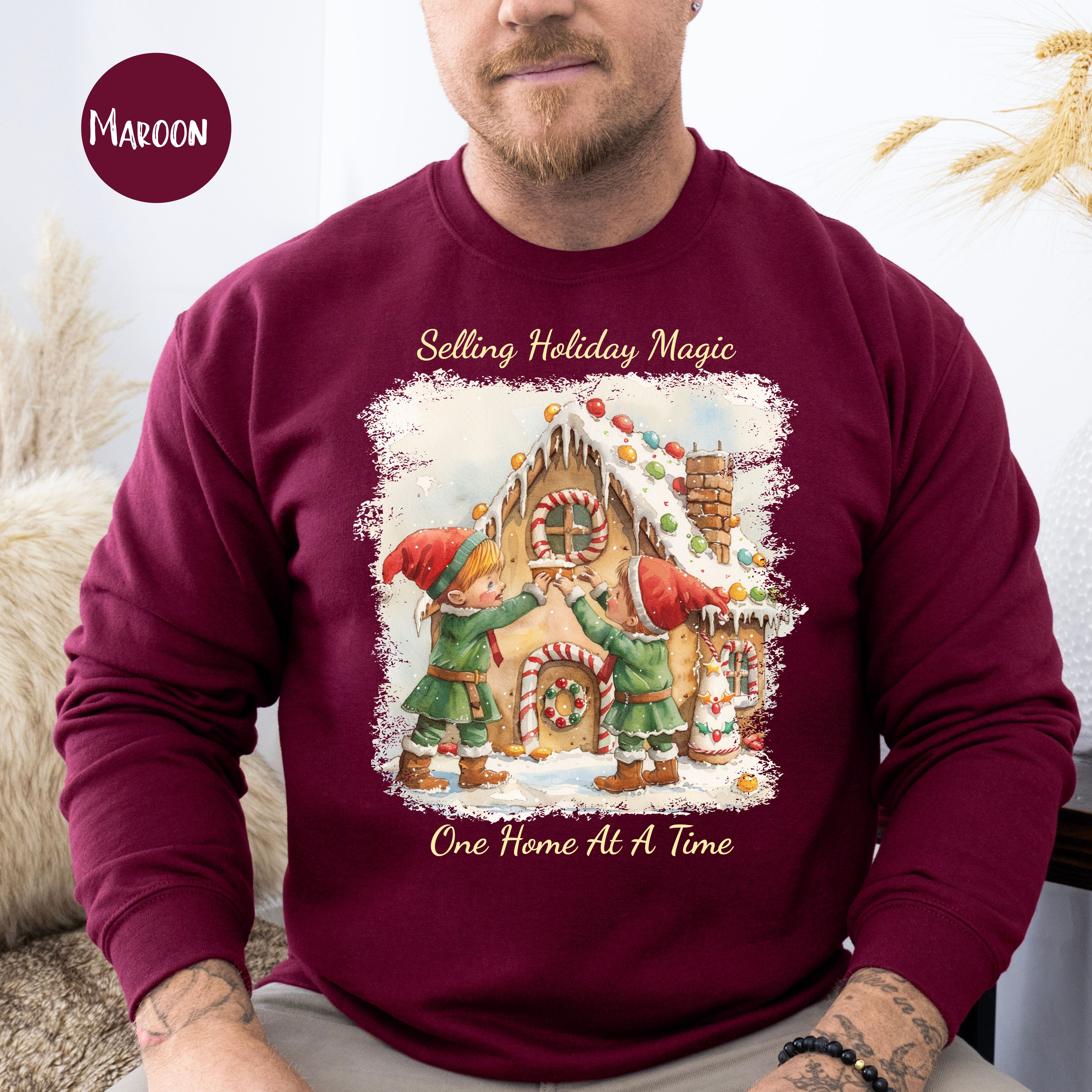 Real Estate Agent Unisex Christmas Sweatshirt