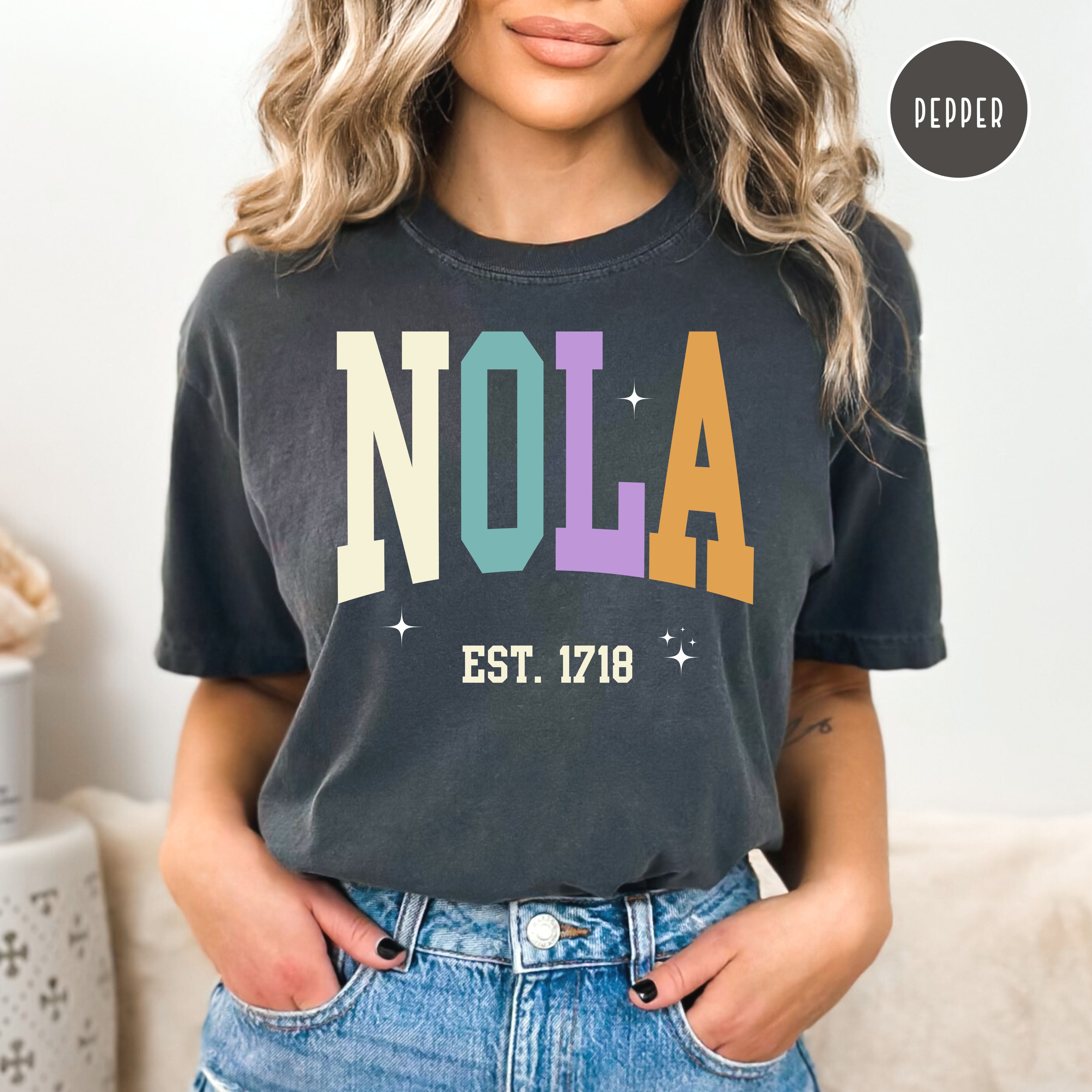 NOLA New Orleans Louisiana Comfort Colors® Tee