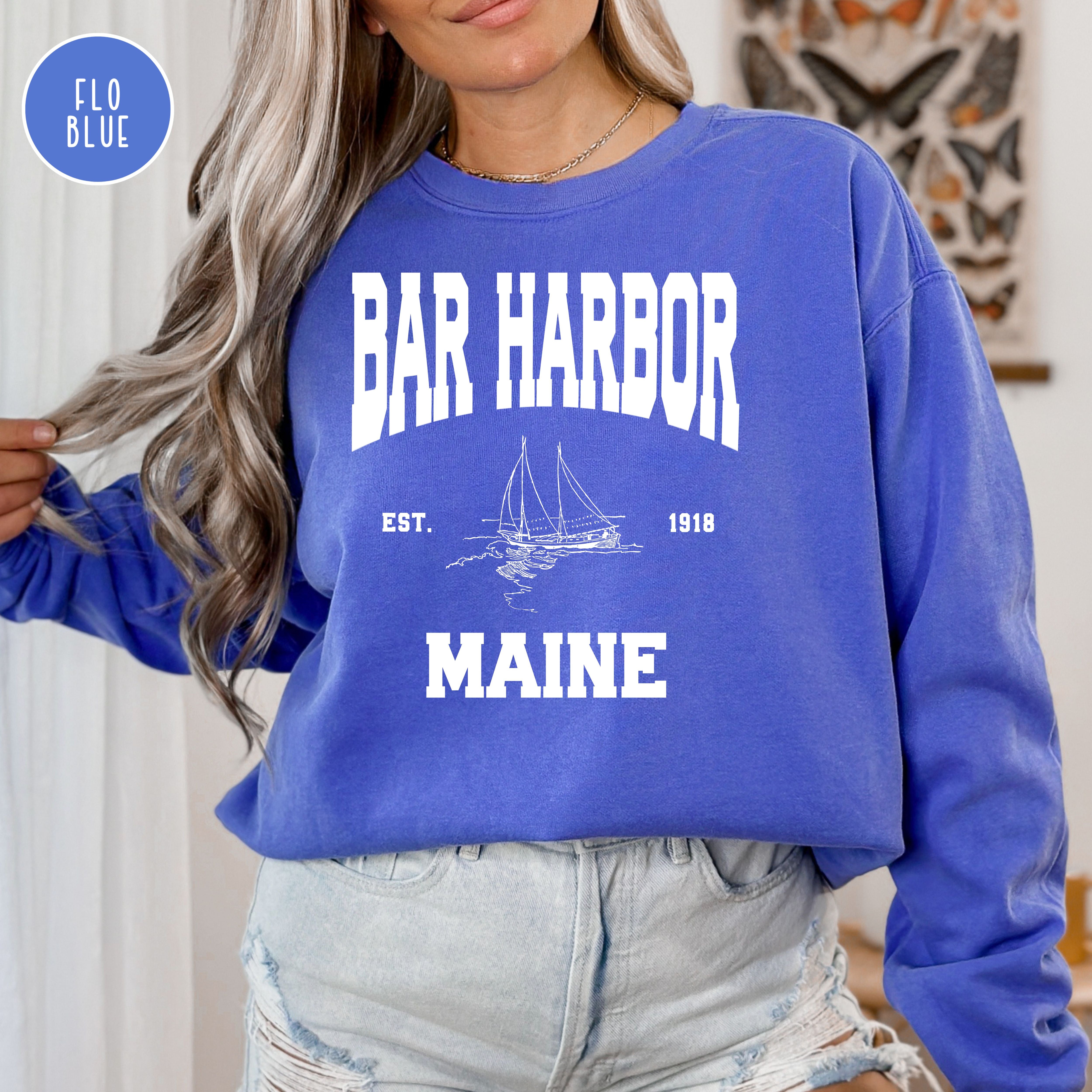 Bar Harbor Maine Comfort Colors® Sweatshirt