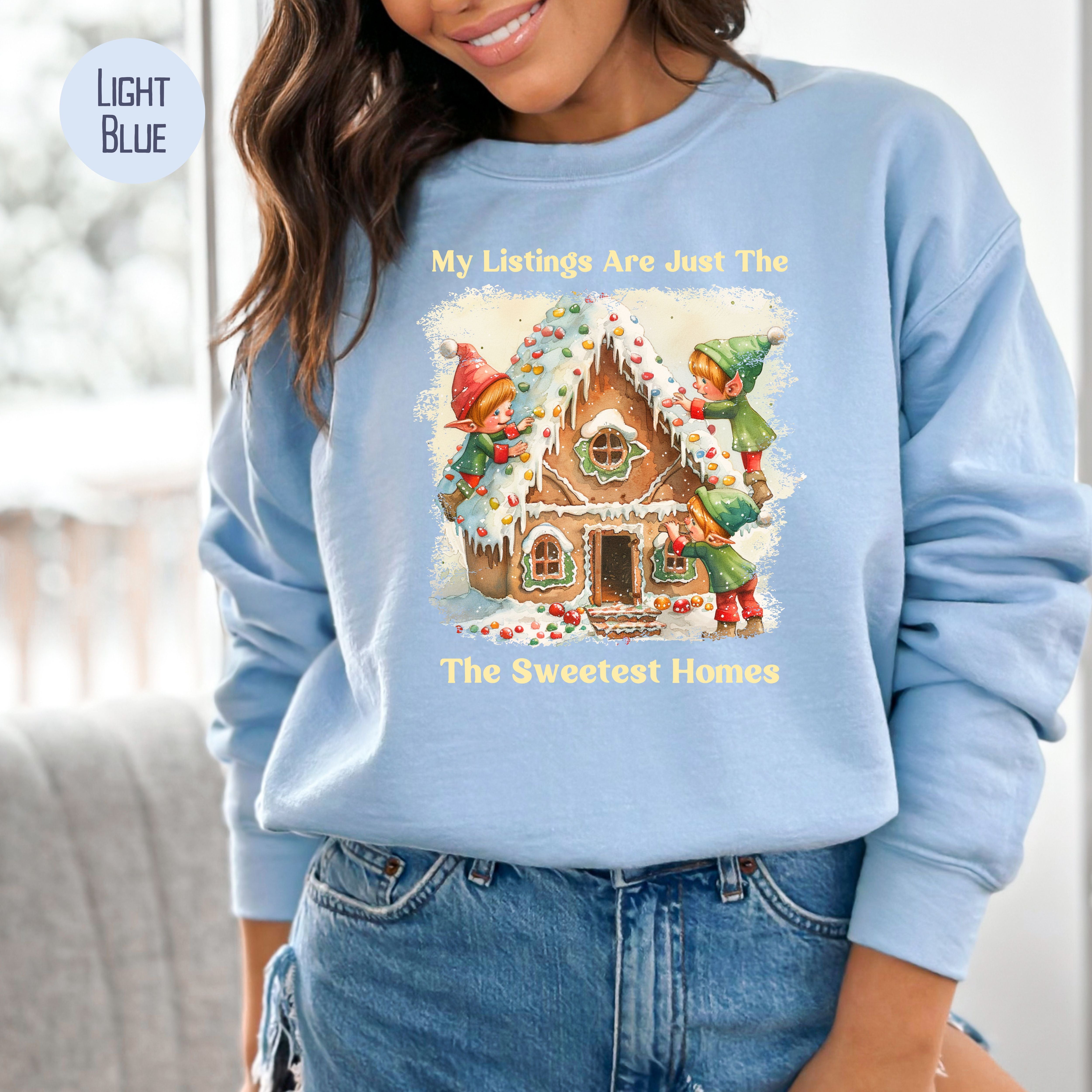 Funny Real Estate Agent Unisex Christmas Sweatshirt