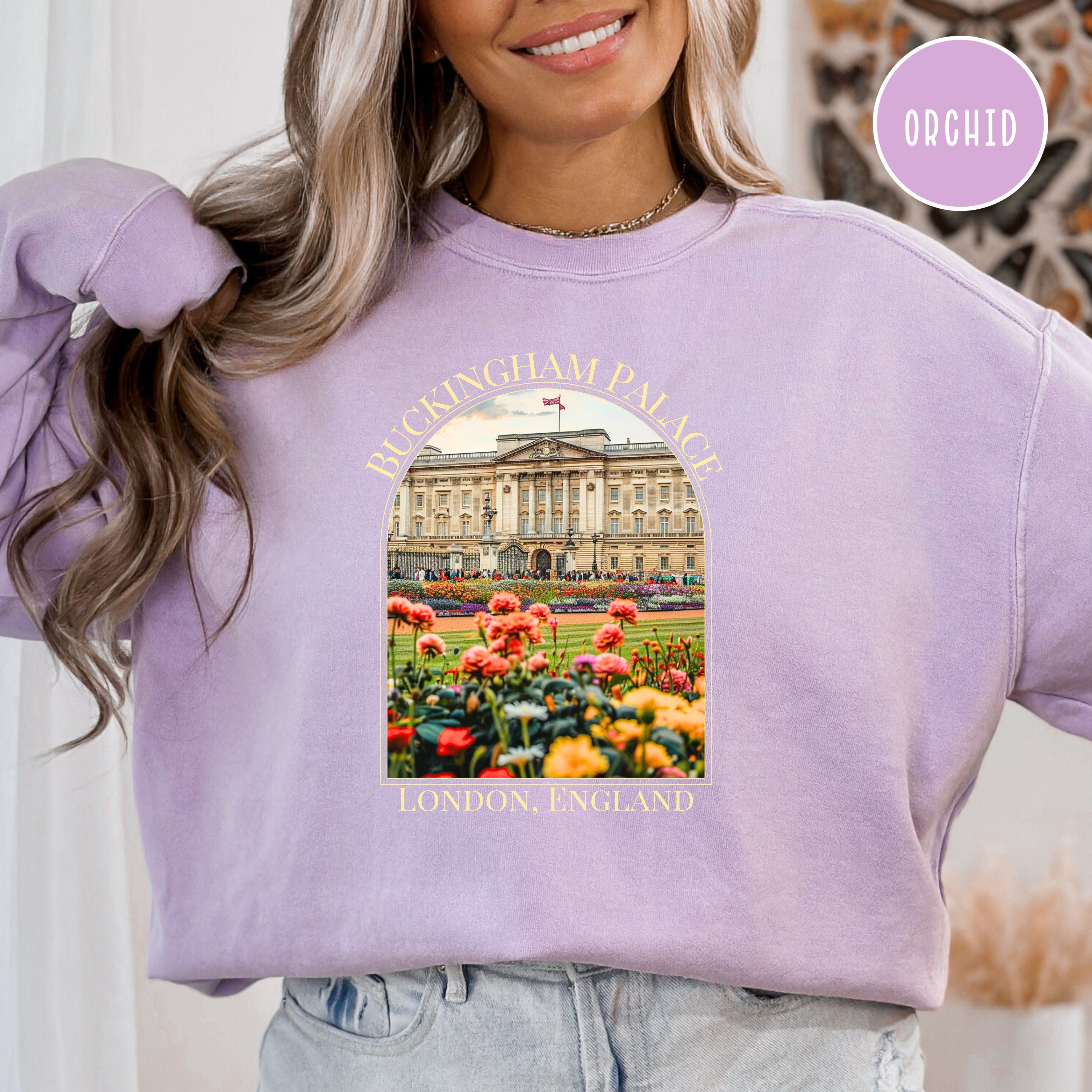 Buckingham Palace London England Comfort Colors® Sweatshirt