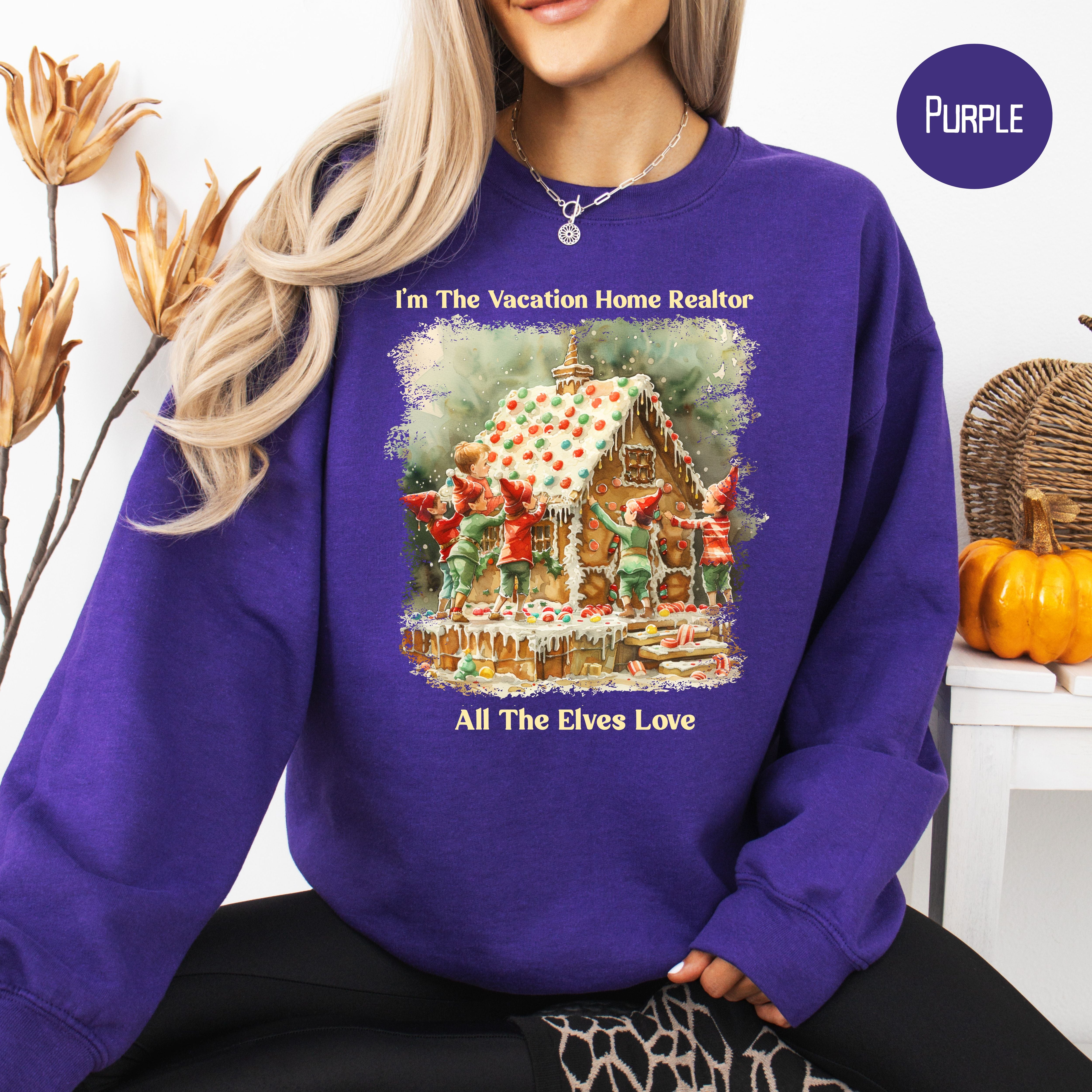 Vacation Home Realtor Unisex Christmas Sweatshirt