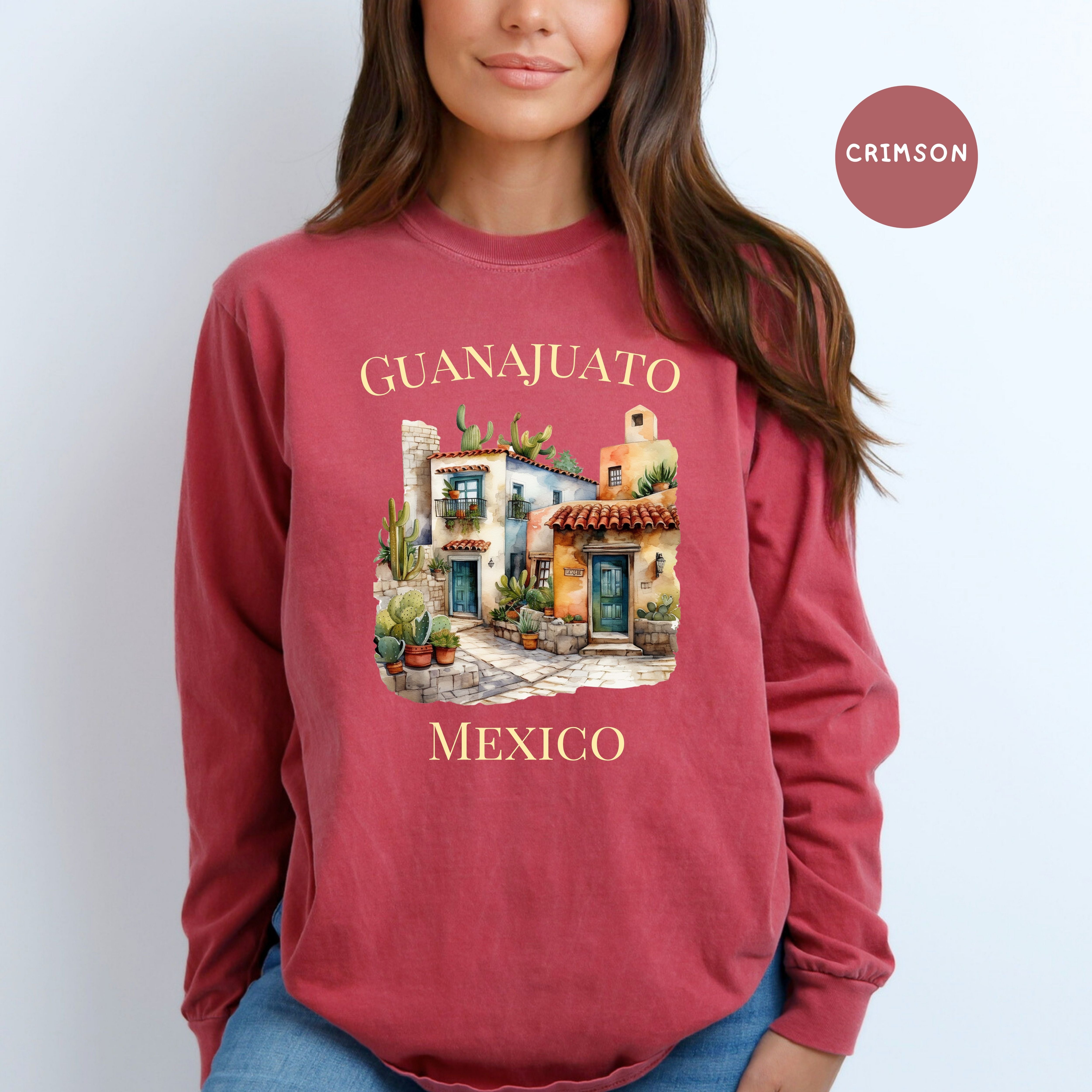 Guanajuato Mexico Comfort Colors® Long Sleeve Tee