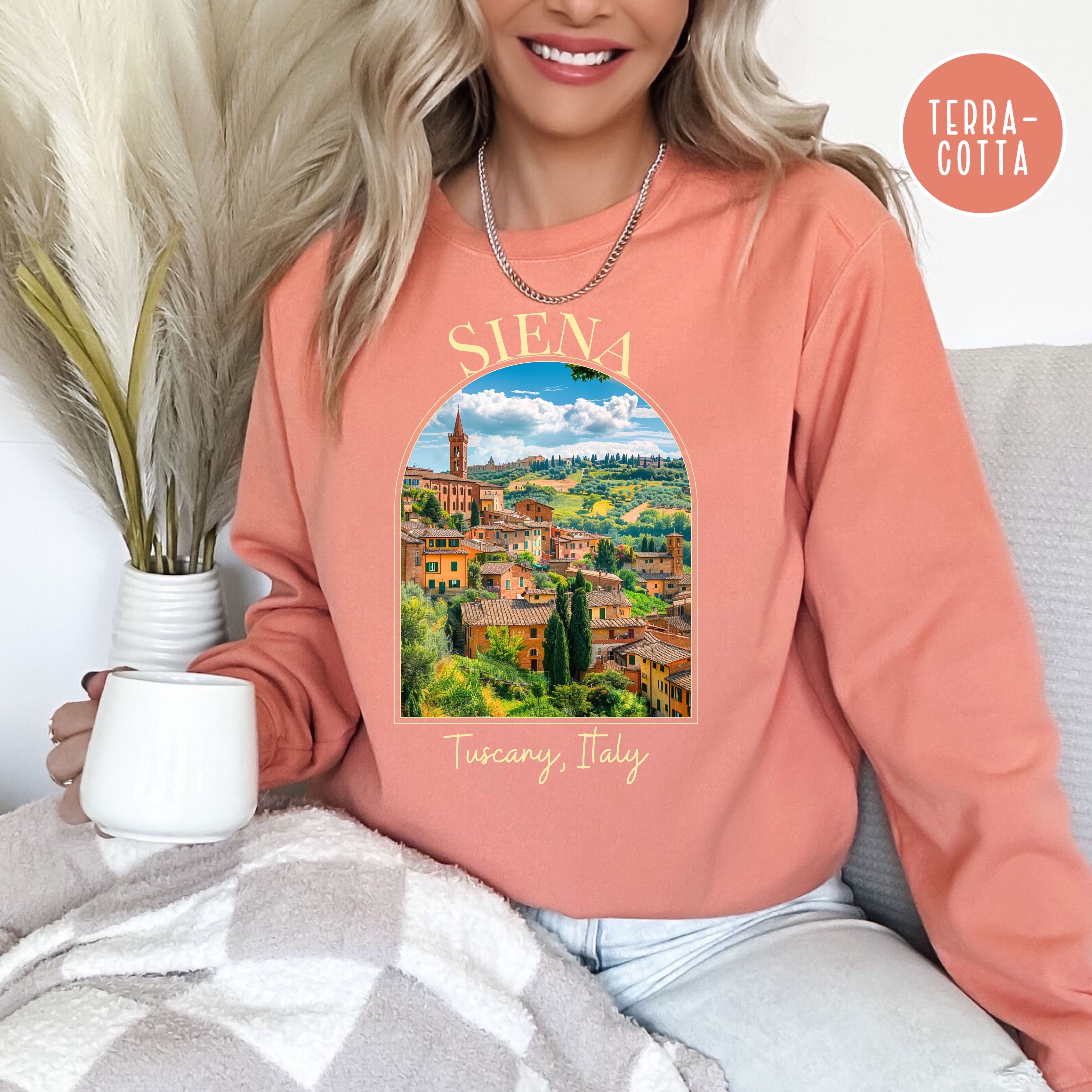 Siena Tuscany Italy Comfort Colors® Sweatshirt