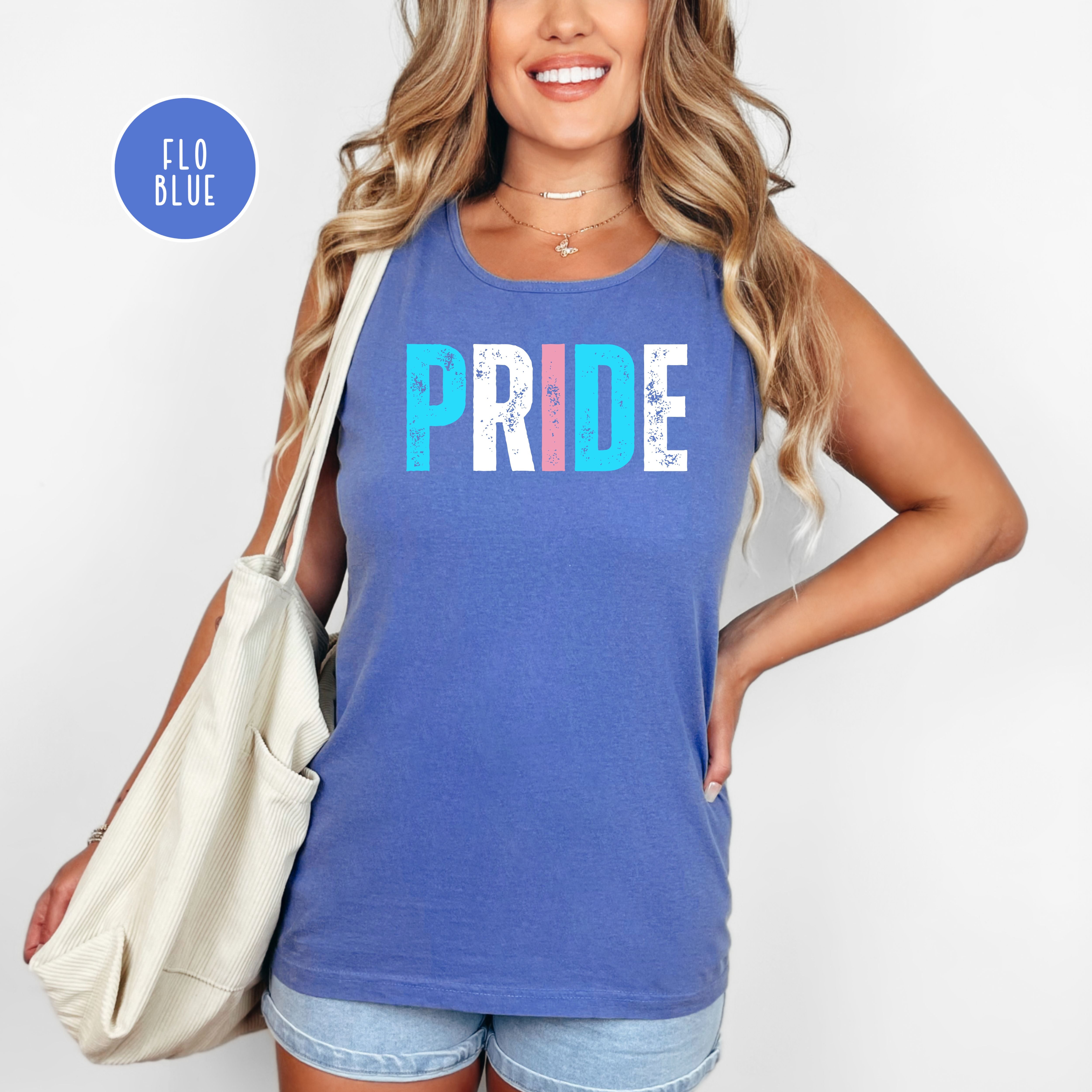 Transgender Pridefest Comfort Colors Tank Top