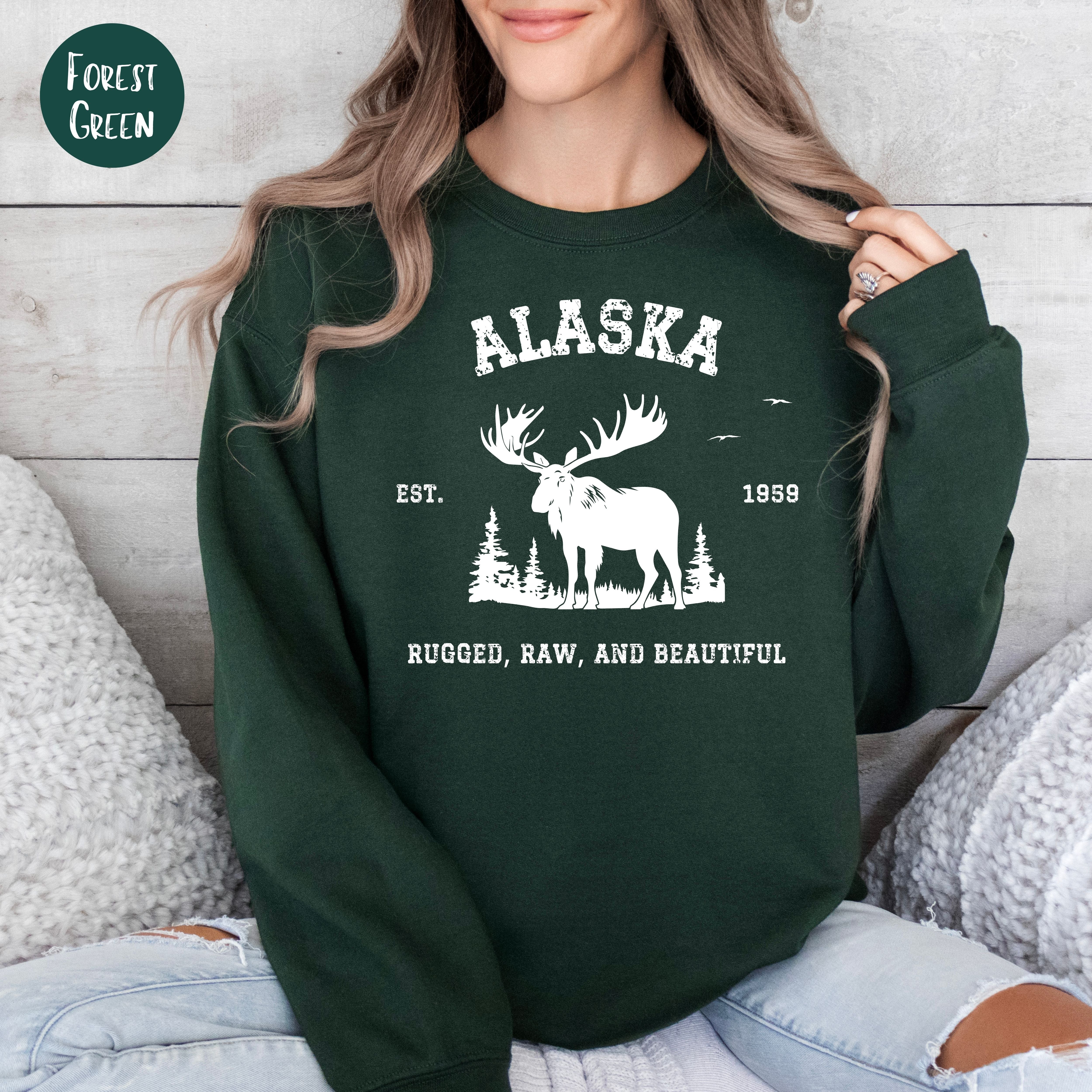 Alaska Vacation Gift Sweatshirt