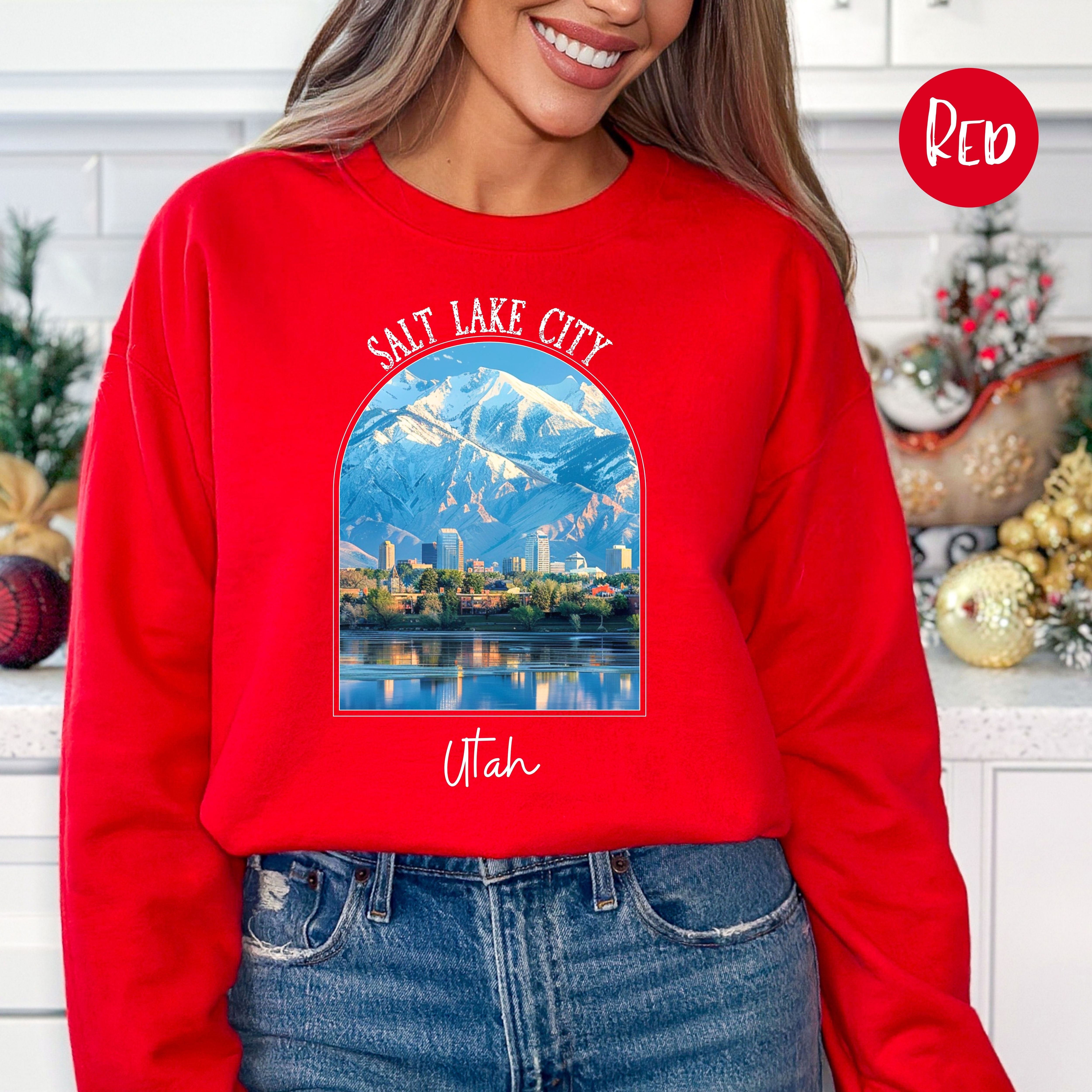 Salt Lake City Utah Vacation Sweatshirt