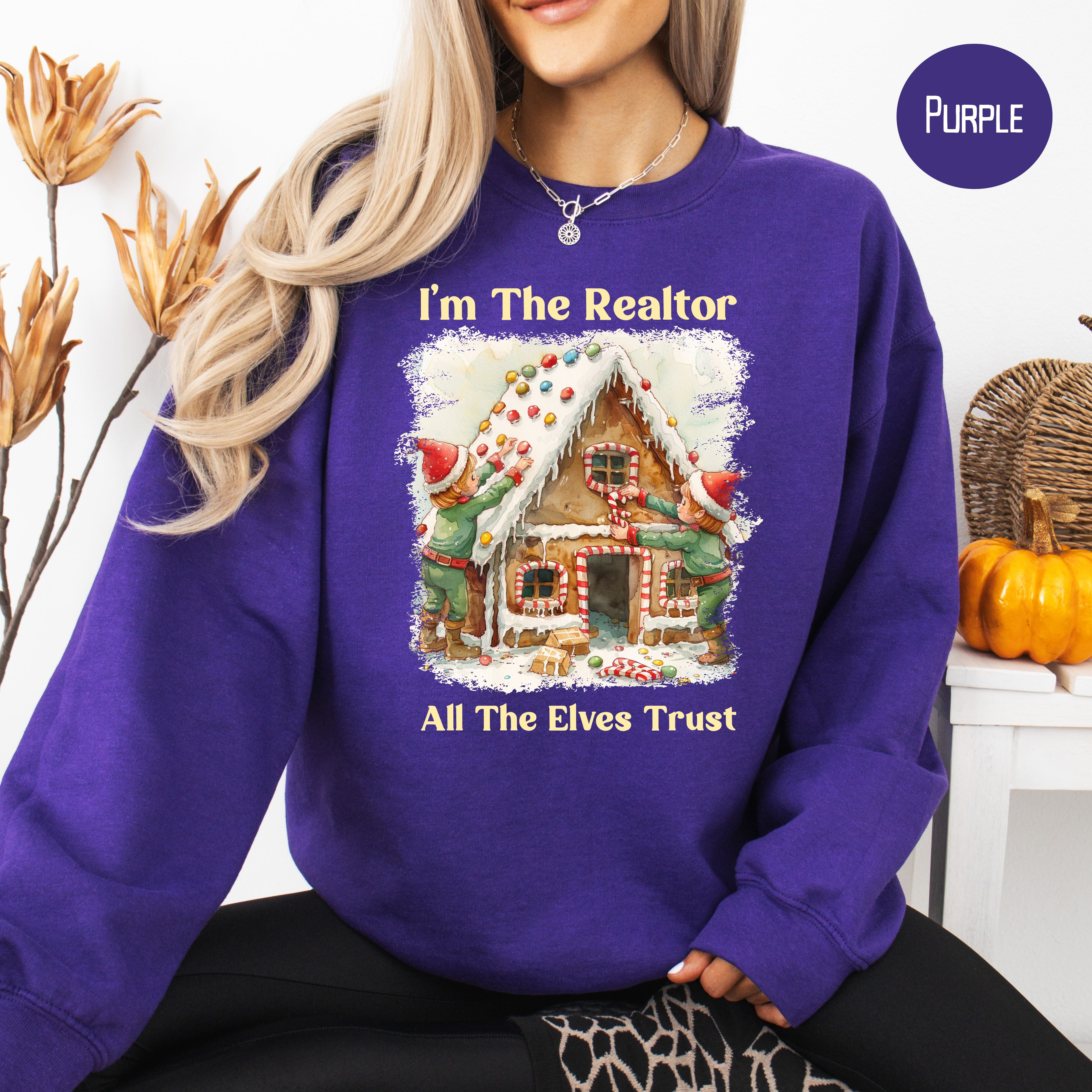 Funny Real Estate Agent Unisex Christmas Sweatshirt