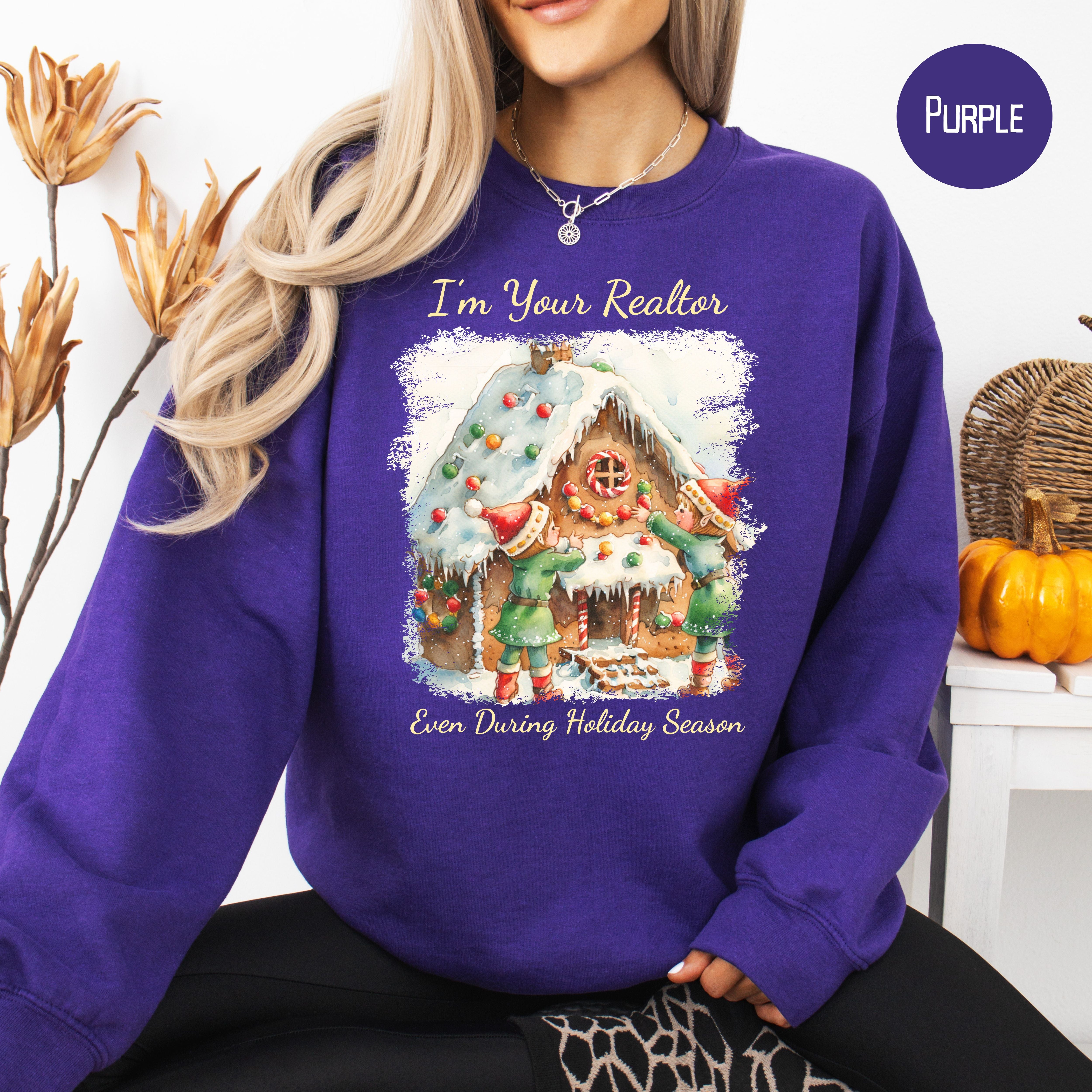 Real Estate Agent Christmas Unisex Sweatshirt