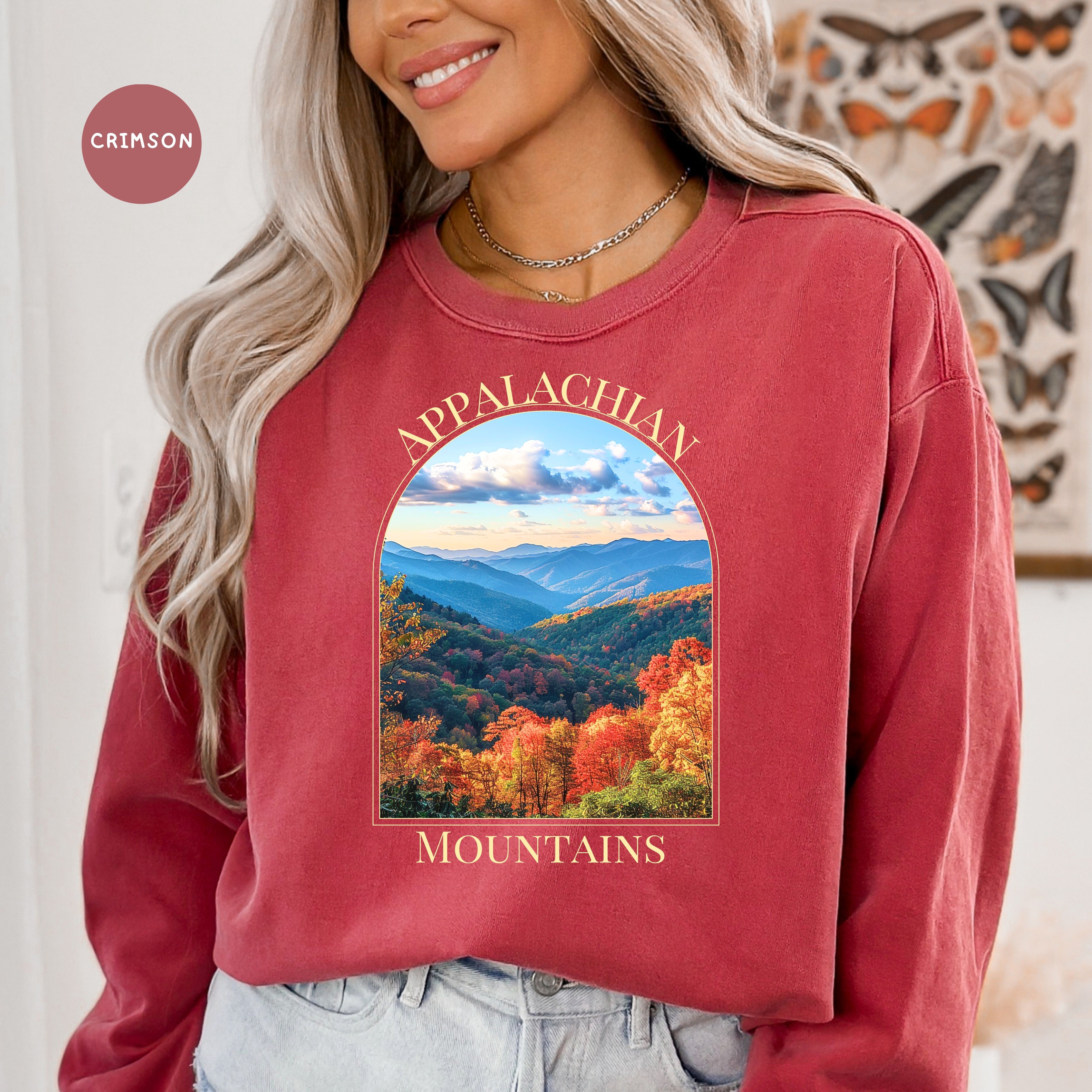 Appalachian Mountains Fall Comfort Colors® Sweatshirt