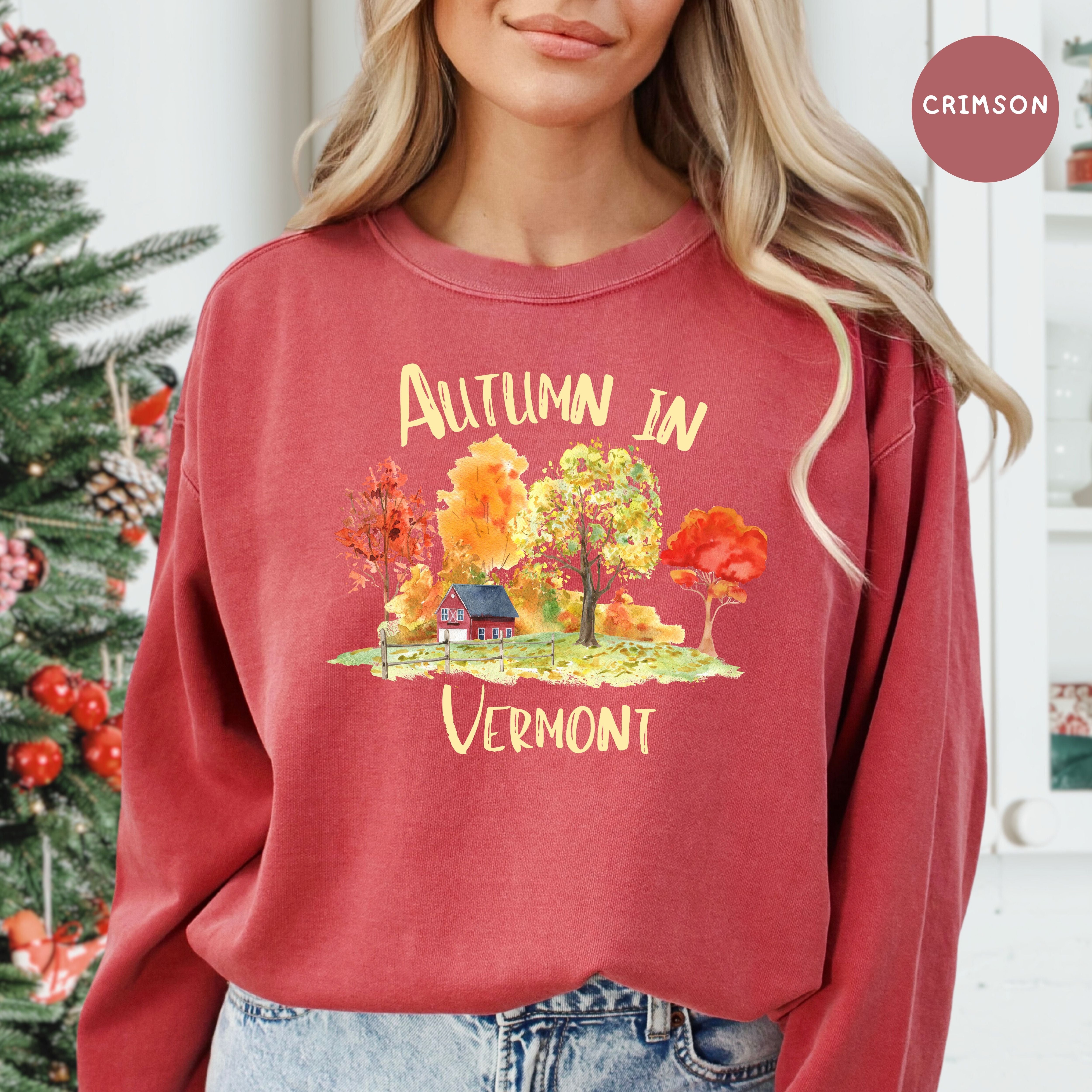 Autumn in Vermont Comfort Colors® Autumn Sweatshirt