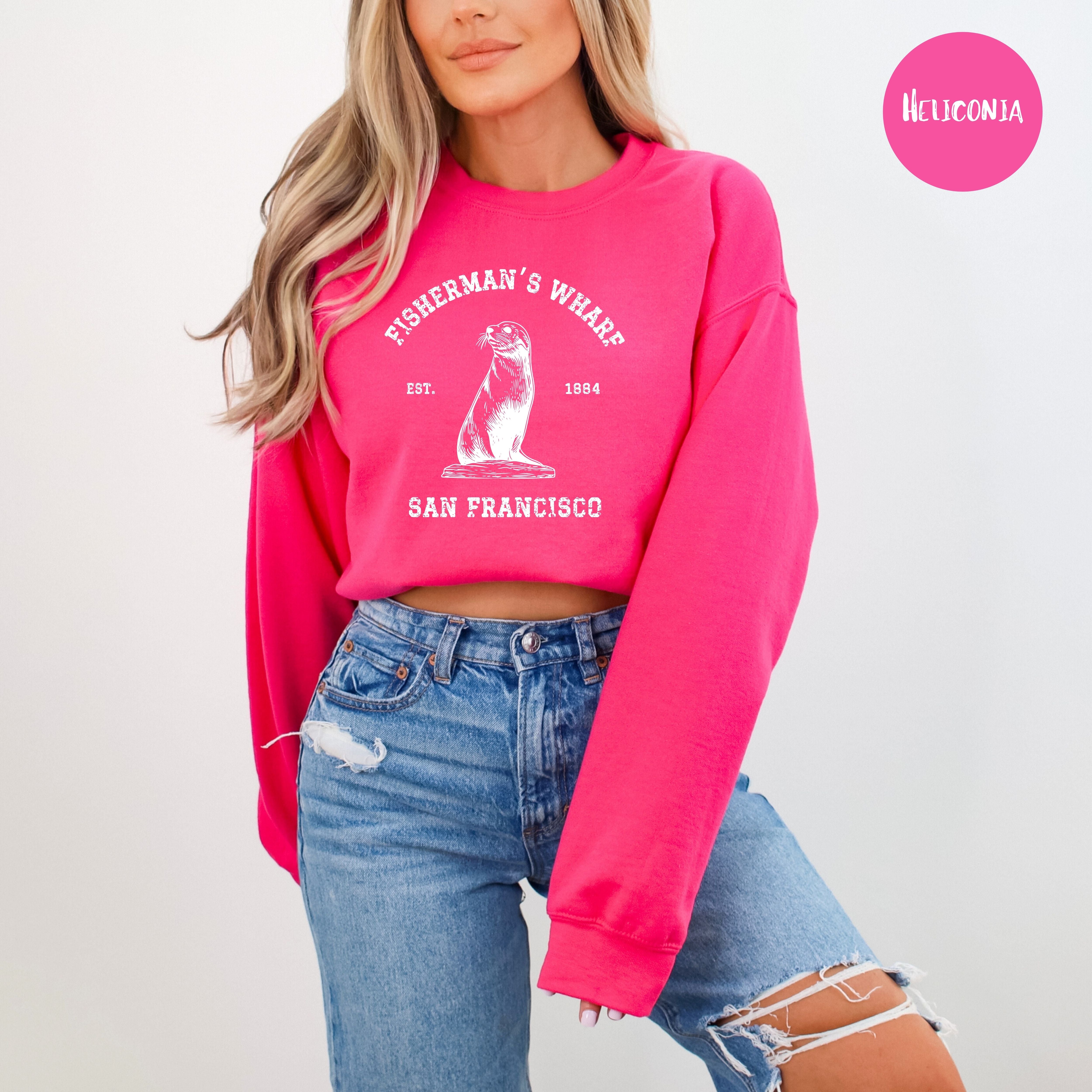 Fisherman Wharf San Francisco Unisex Sweatshirt, Pier 39 Shirt