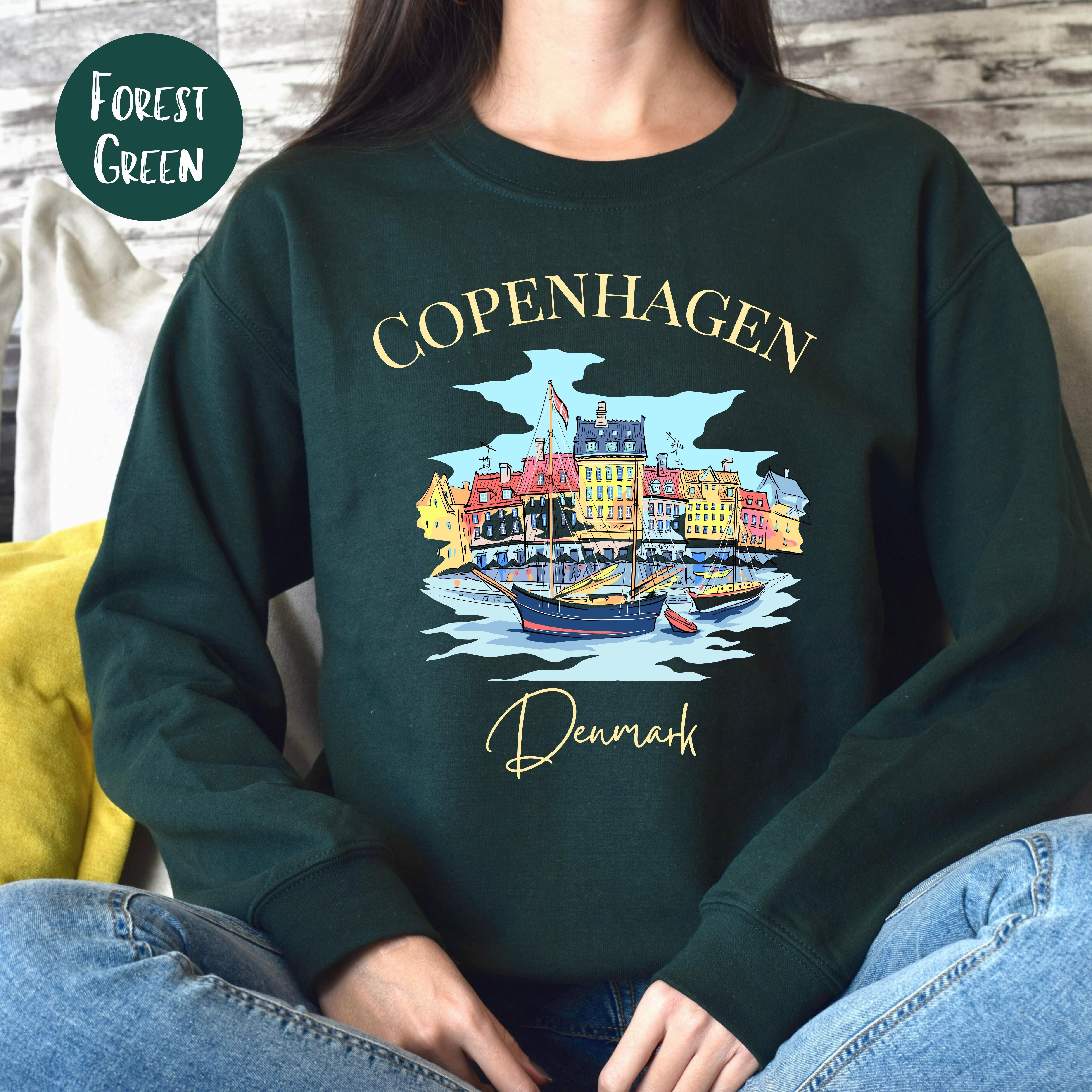 Copenhagen Denmark Vacation Gift Sweatshirt