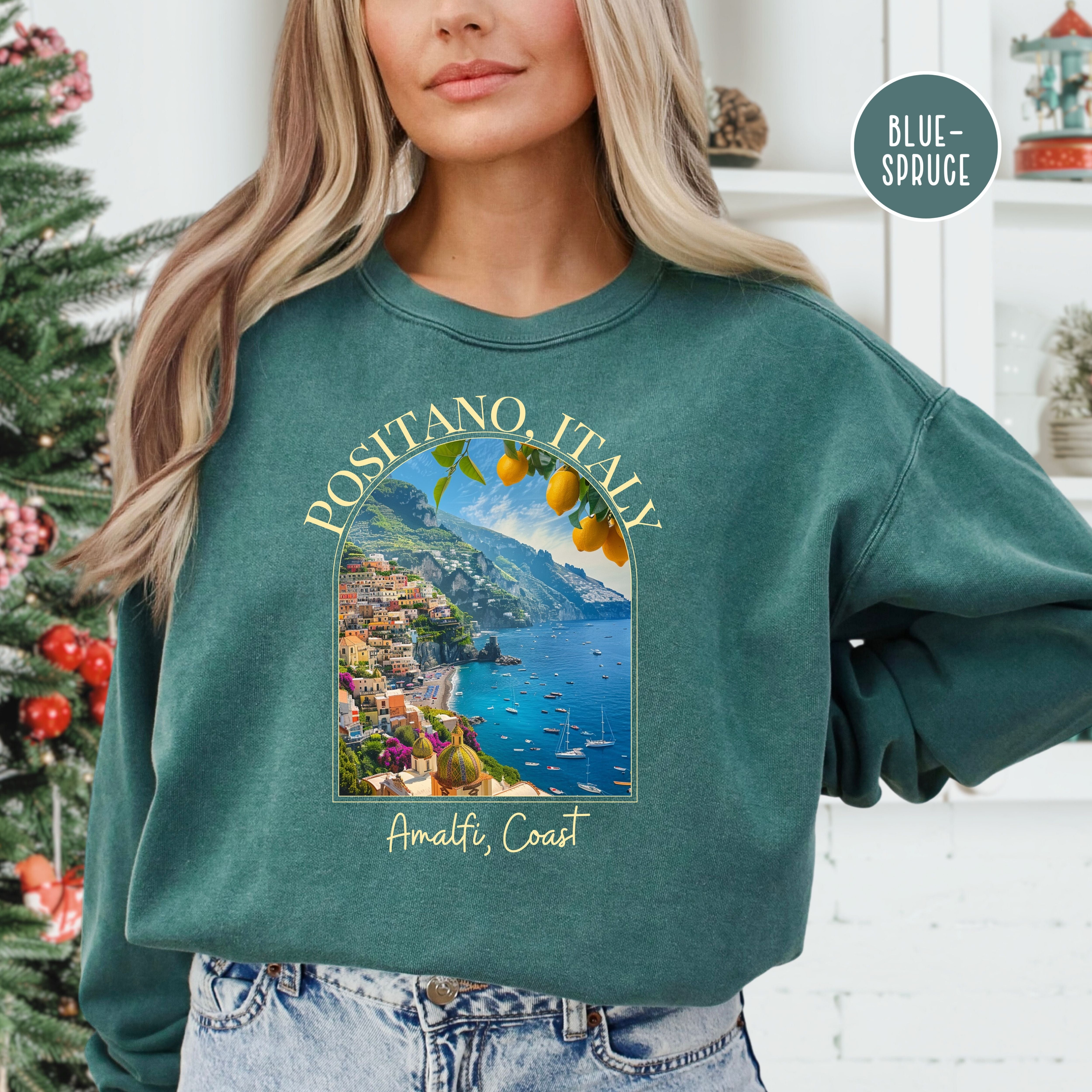 Positano Italy Amalfi Coast Comfort Colors® Sweatshirt