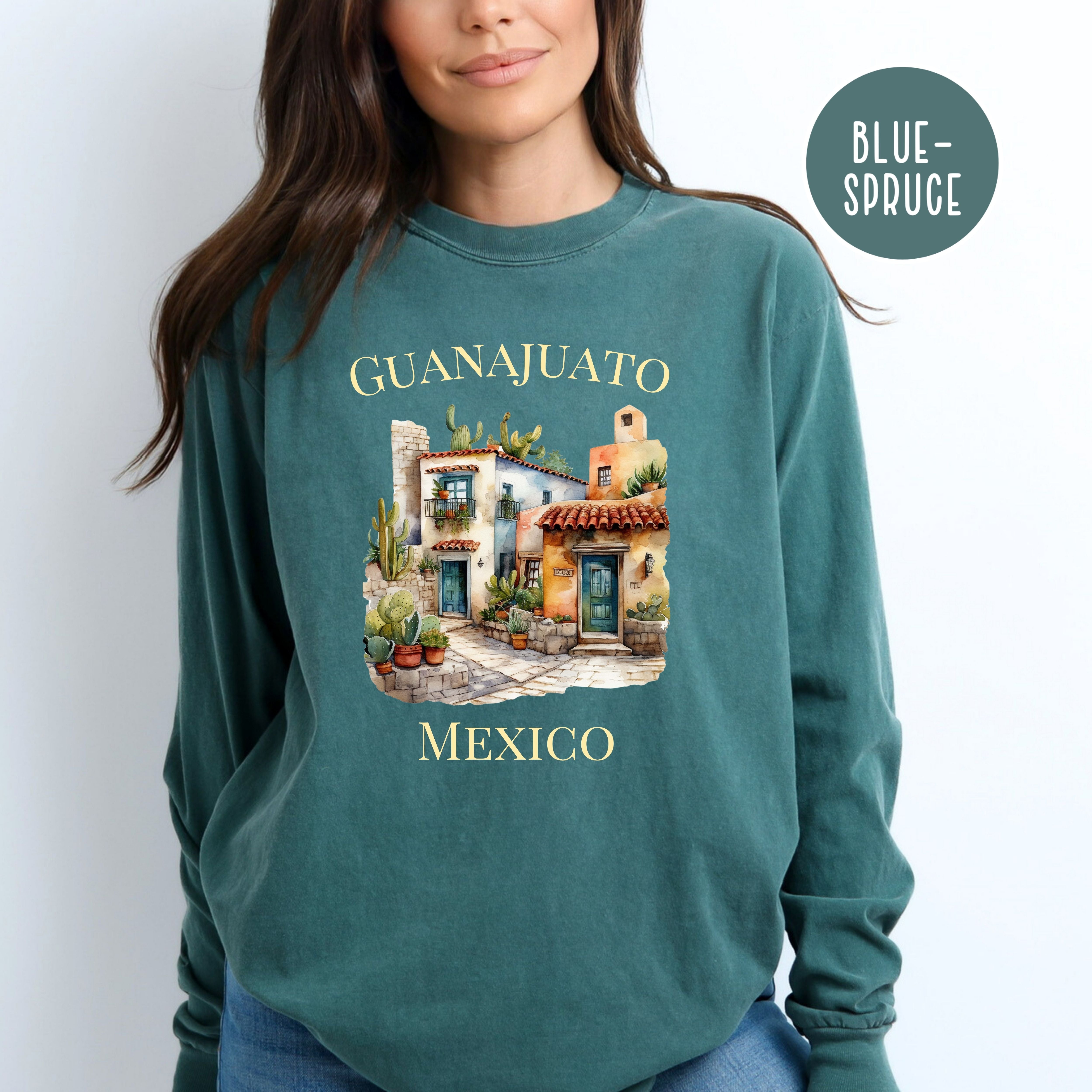 Guanajuato Mexico Comfort Colors® Long Sleeve Tee