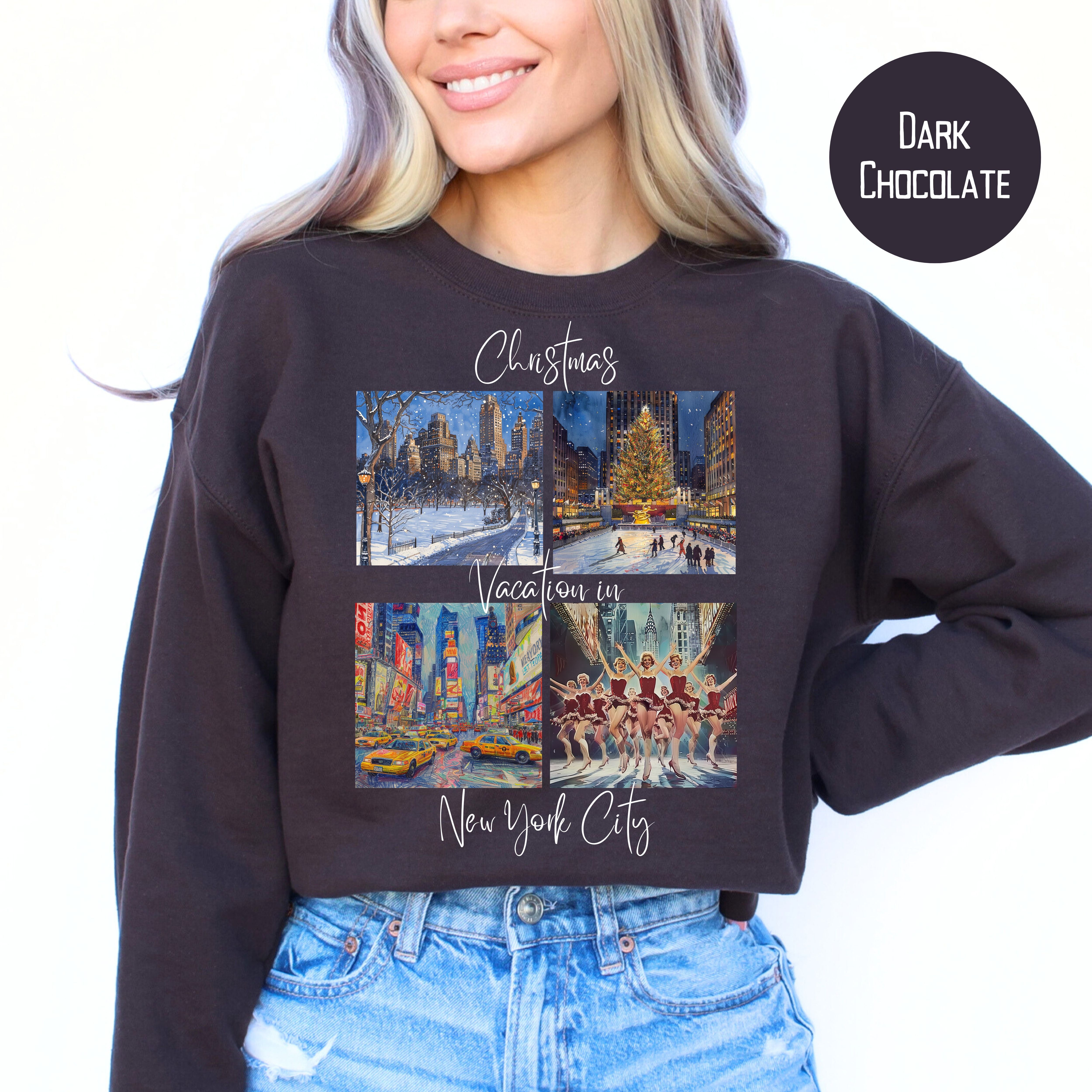 Christmas Vacation in New York City Sweatshirt