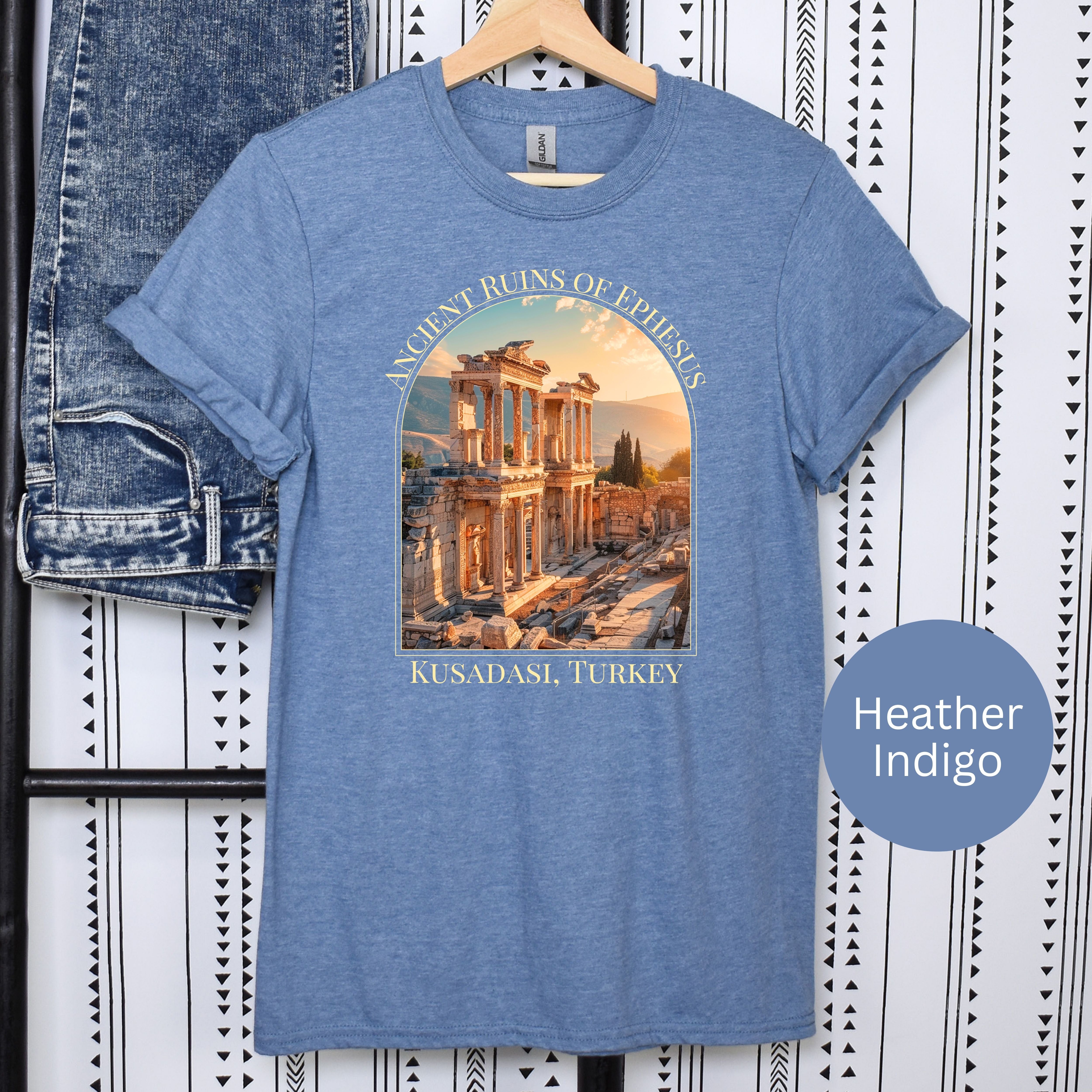 Kusadasi Turkey Ephesus Ancient City Soft-Style Unisex Tee