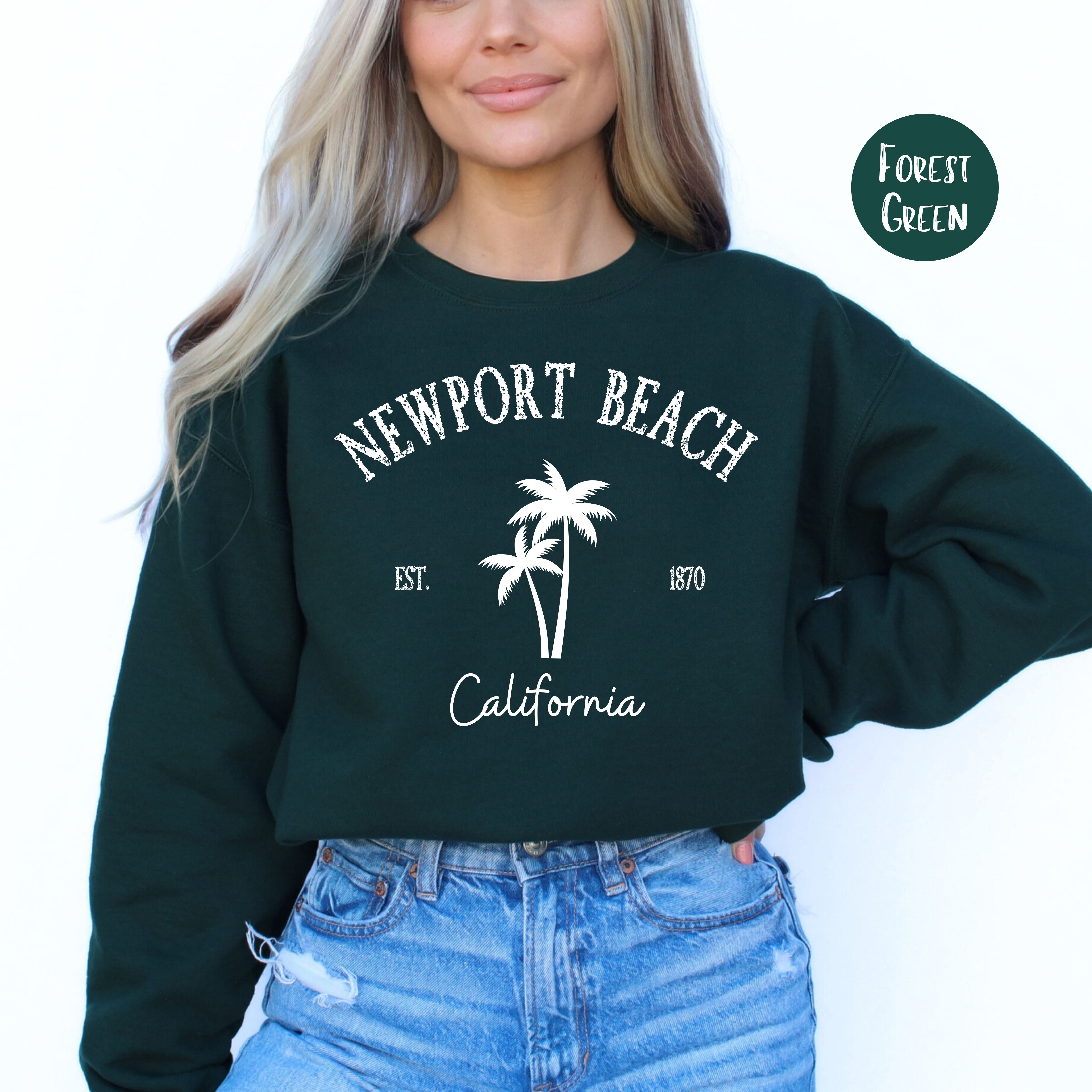 Newport Beach Grunge California Sweater