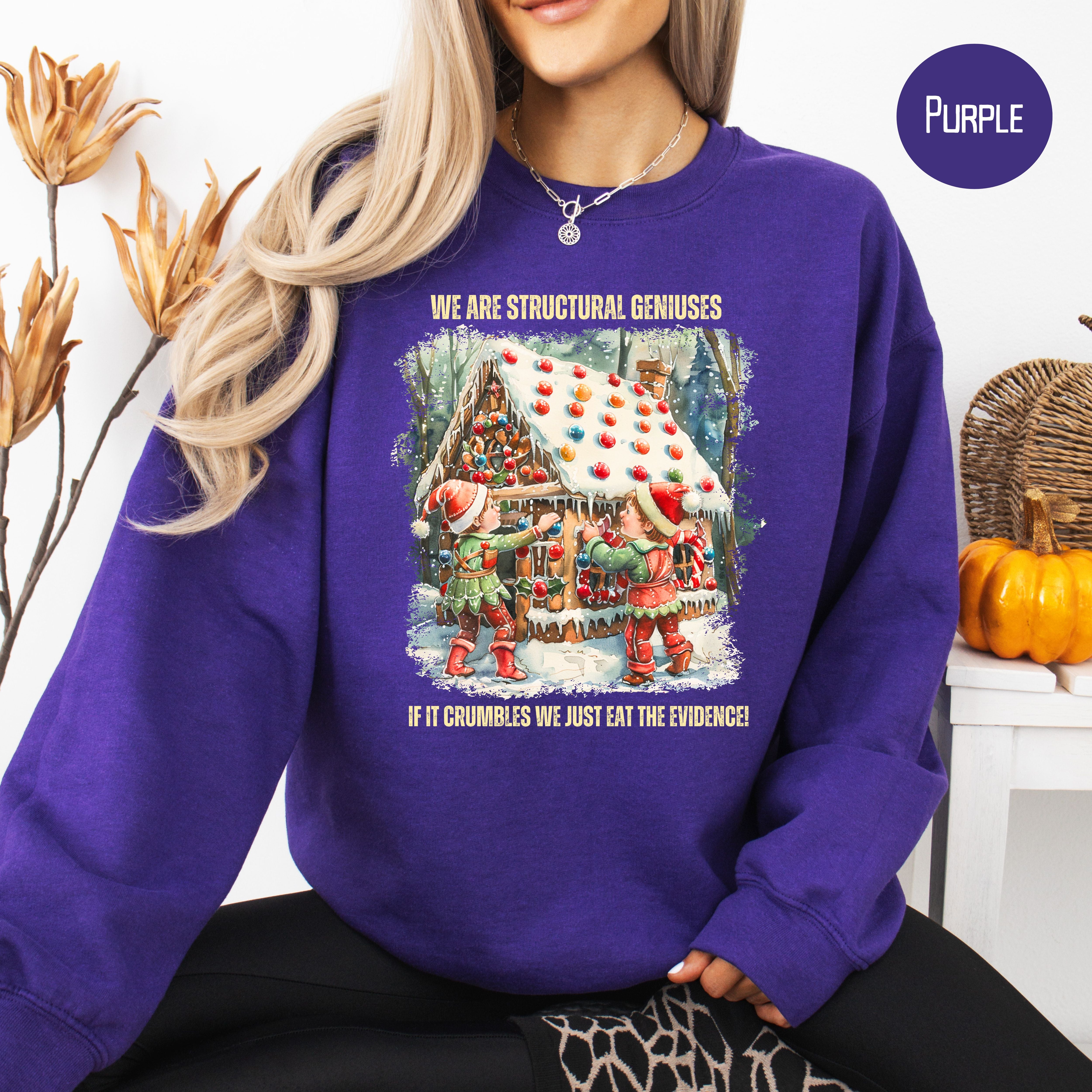 Funny Gingerbread House Baking Contest Unisex Sweatshirt
