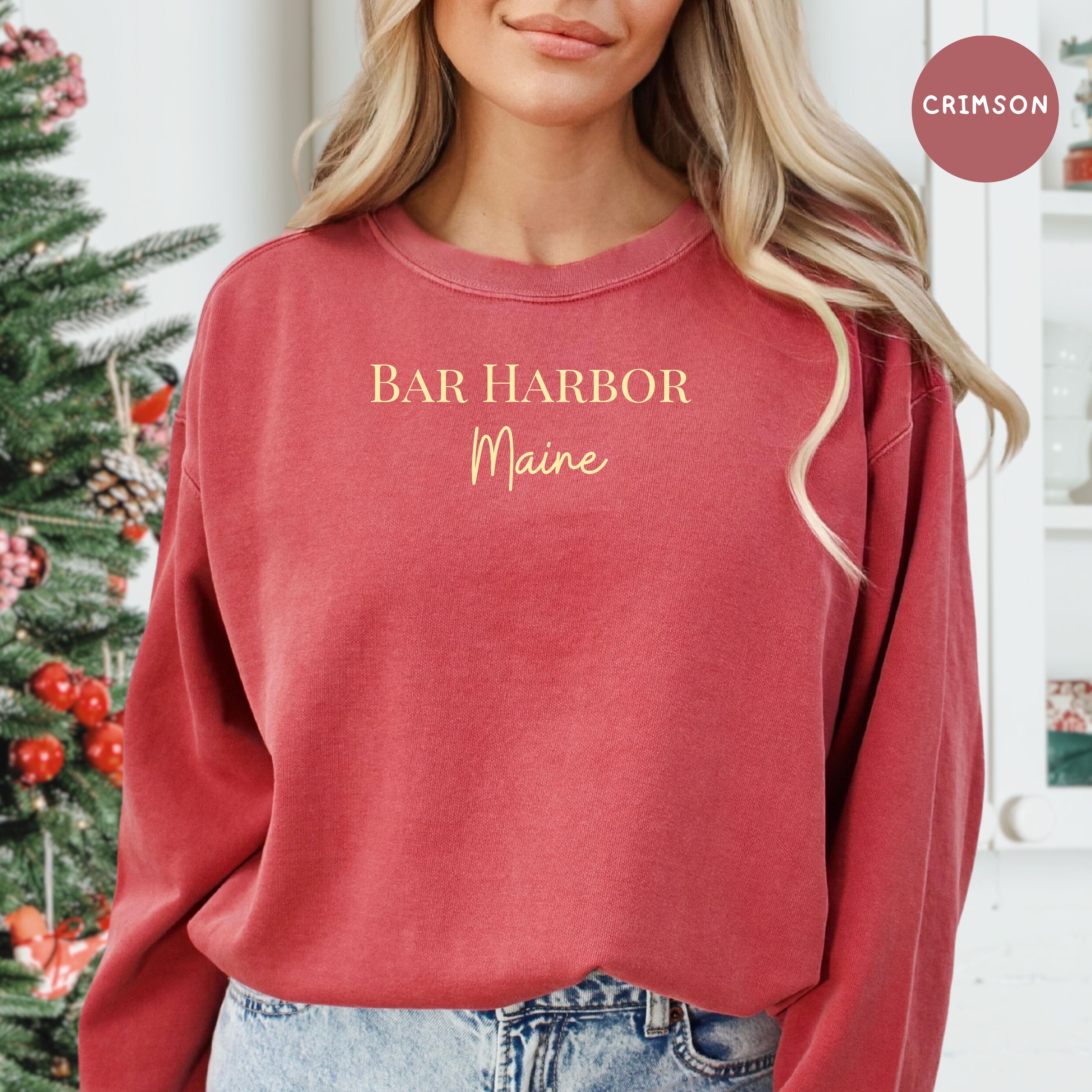 Bar Harbor Maine Comfort Colors® Sweatshirt