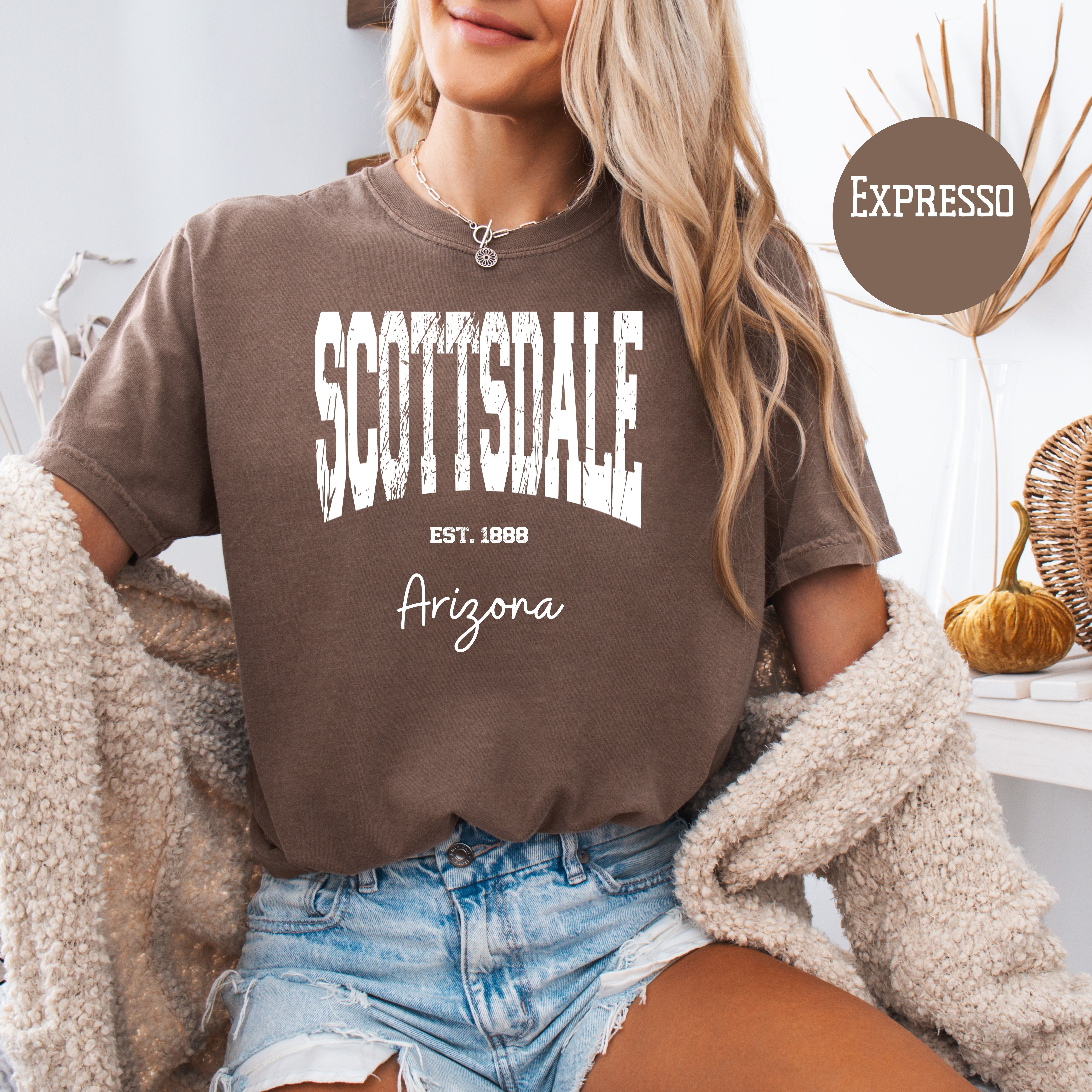 Scottsdale Arizona Grunge Style Comfort Colors® Tee