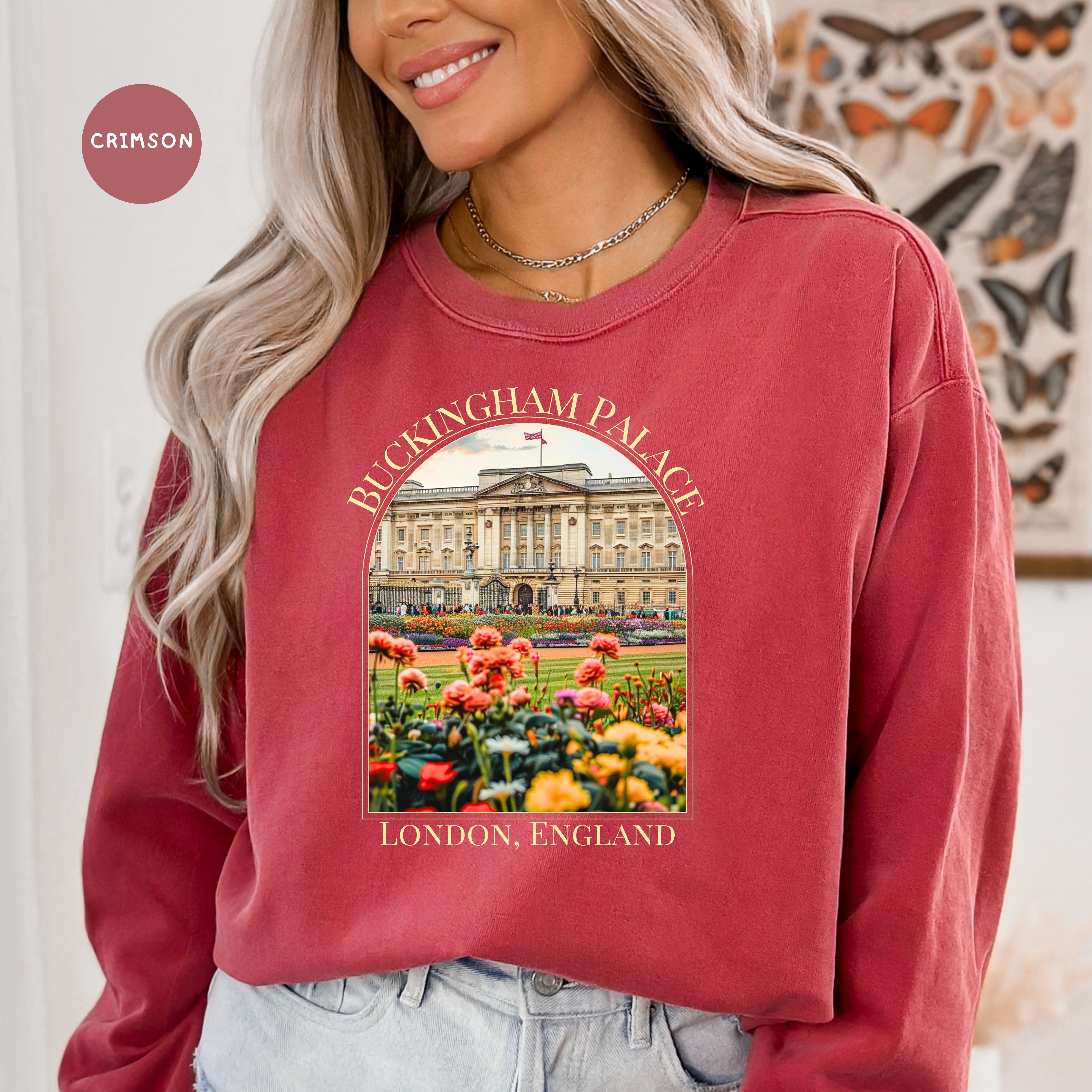 Buckingham Palace London England Comfort Colors® Sweatshirt