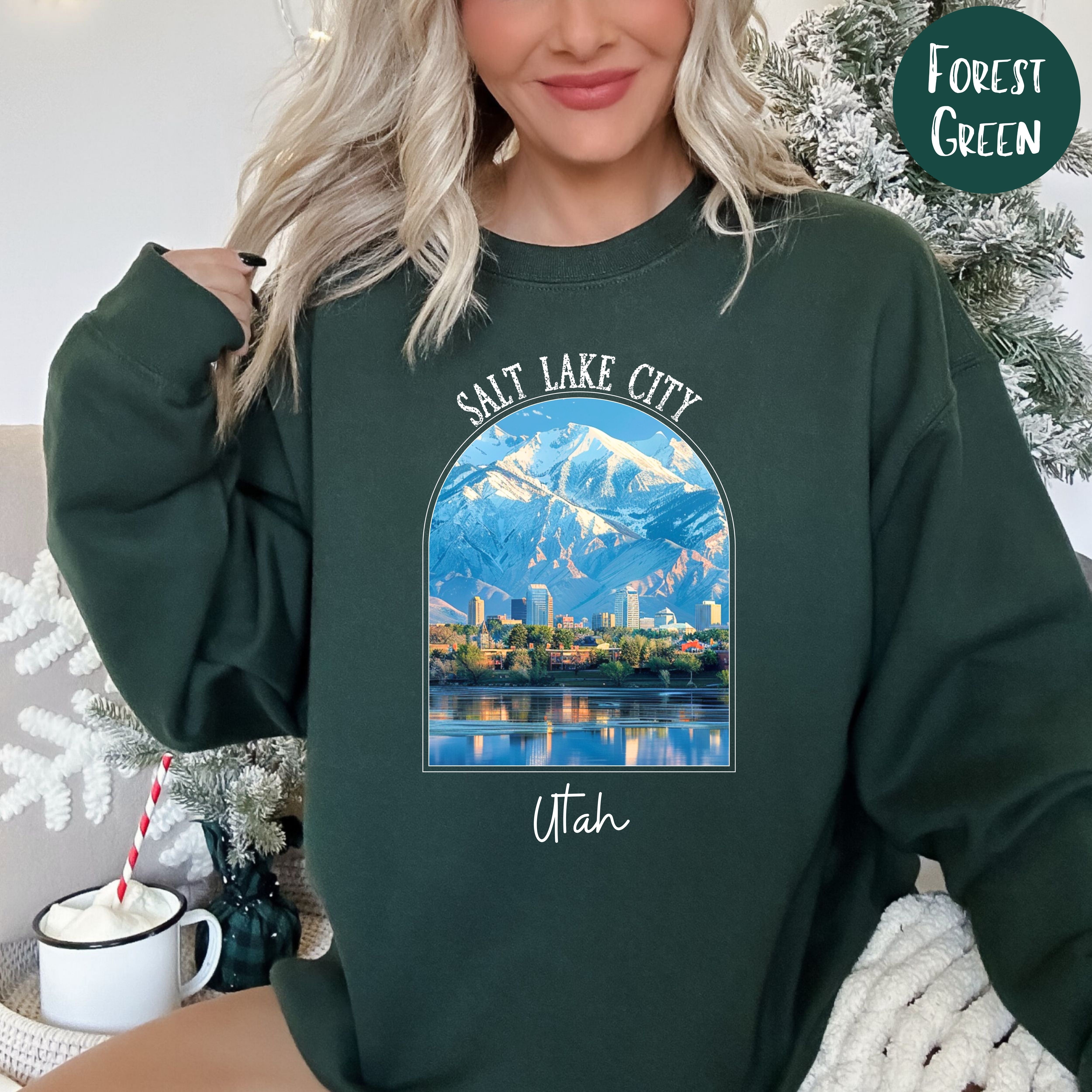 Salt Lake City Utah Vacation Sweatshirt