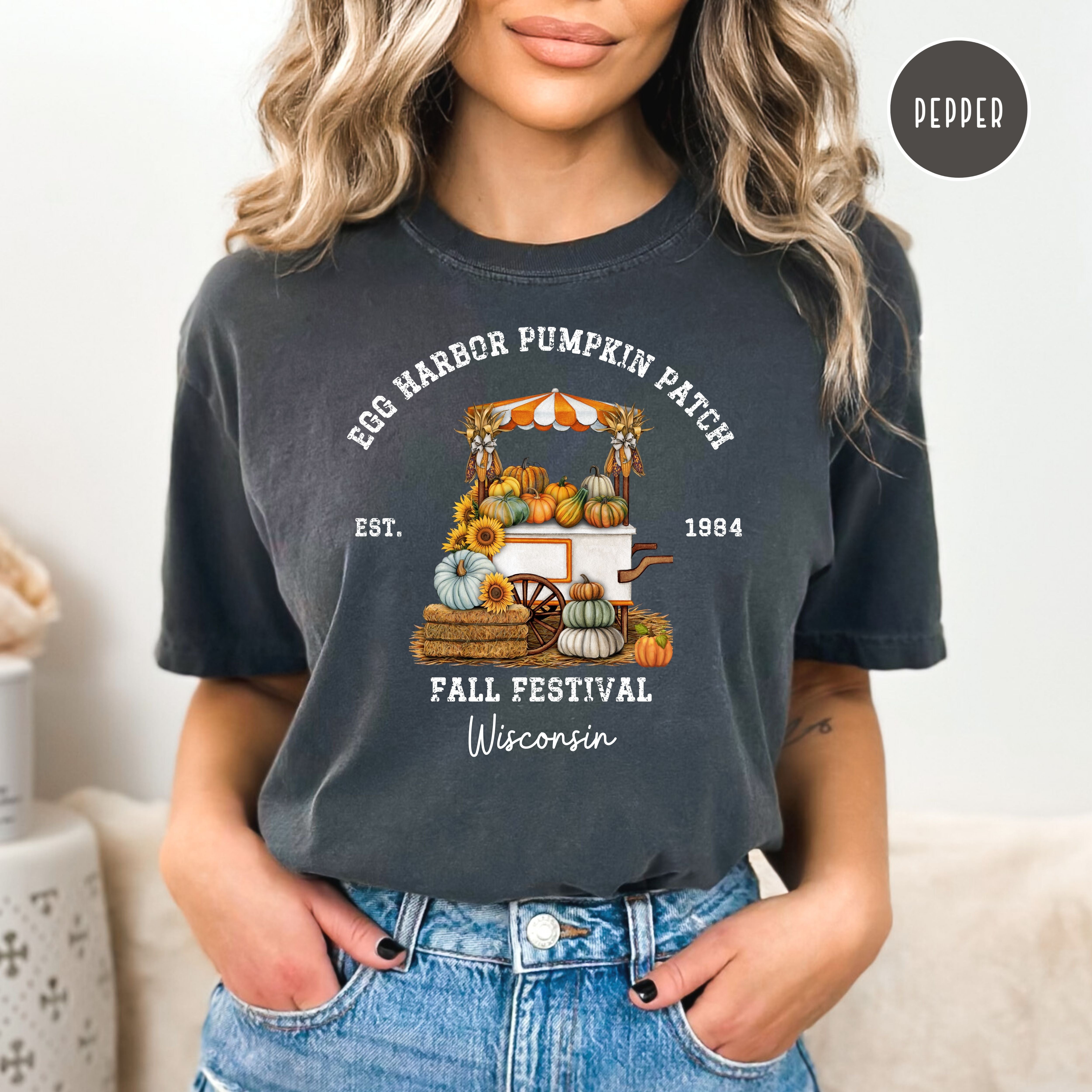 Egg Harbor Fall Festival Pumpkin Patch Comfort Colors® Tee