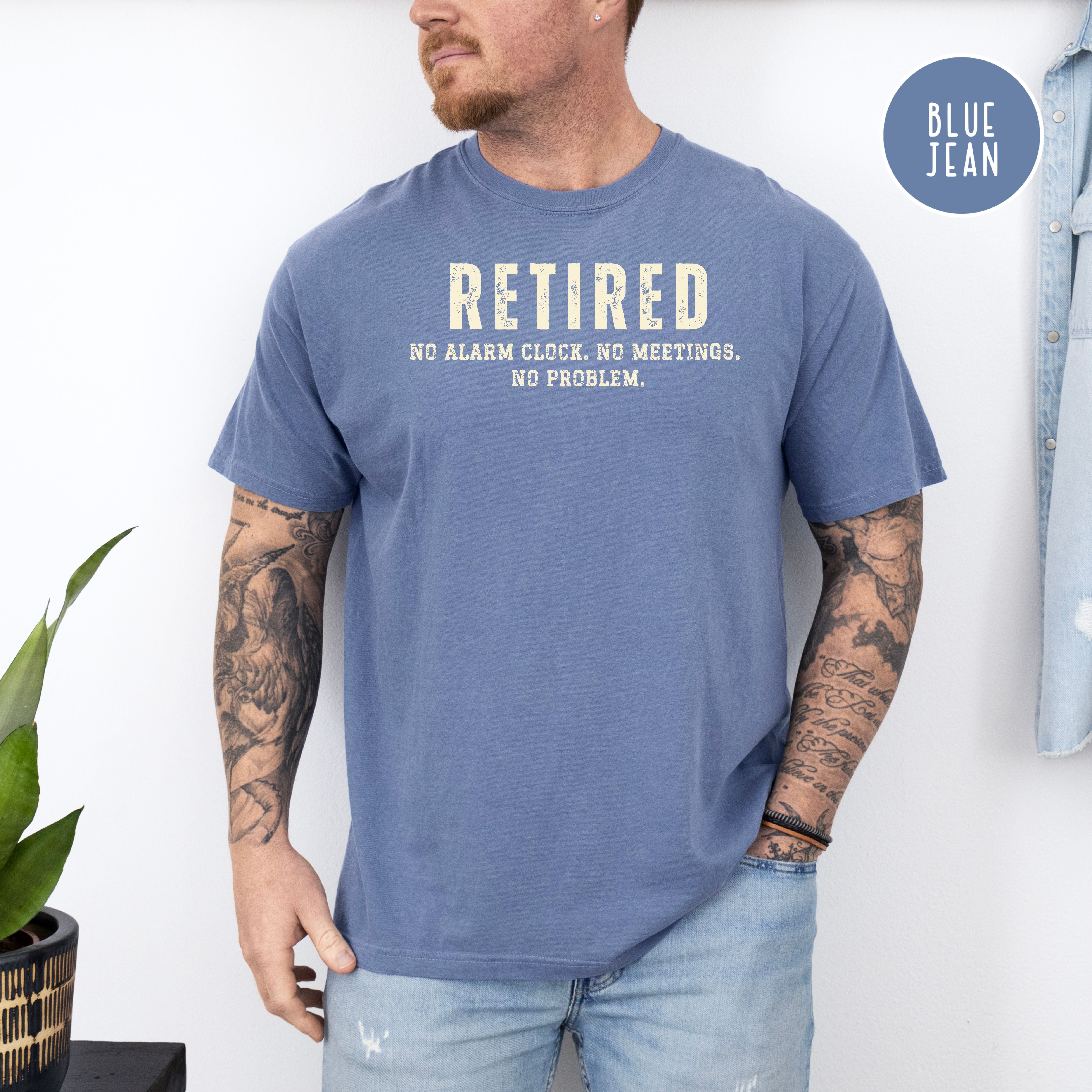 Retirement Comfort Colors T-Shirt, Gift for Retirement