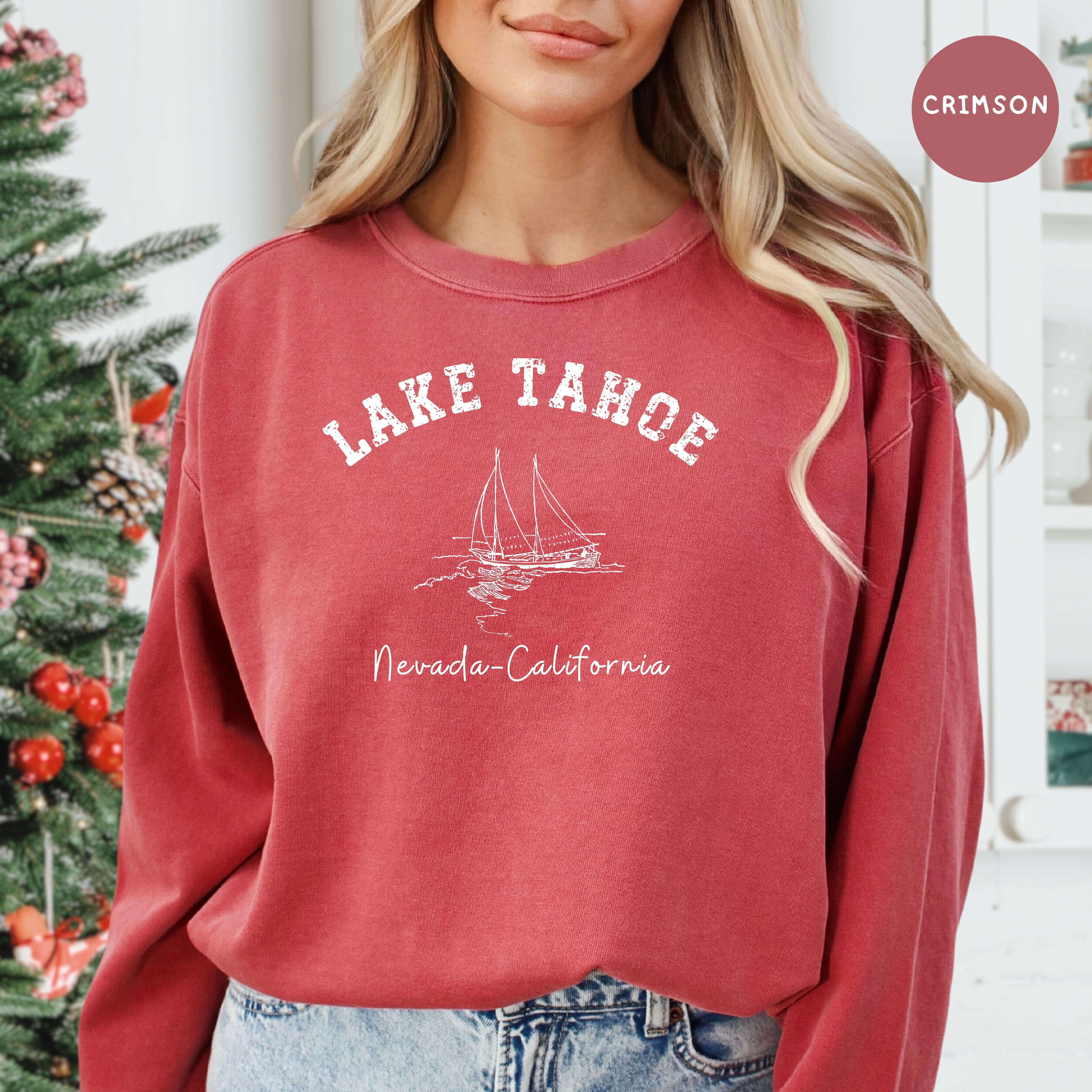 Lake Tahoe Grunge Comfort Colors® Sweatshirt