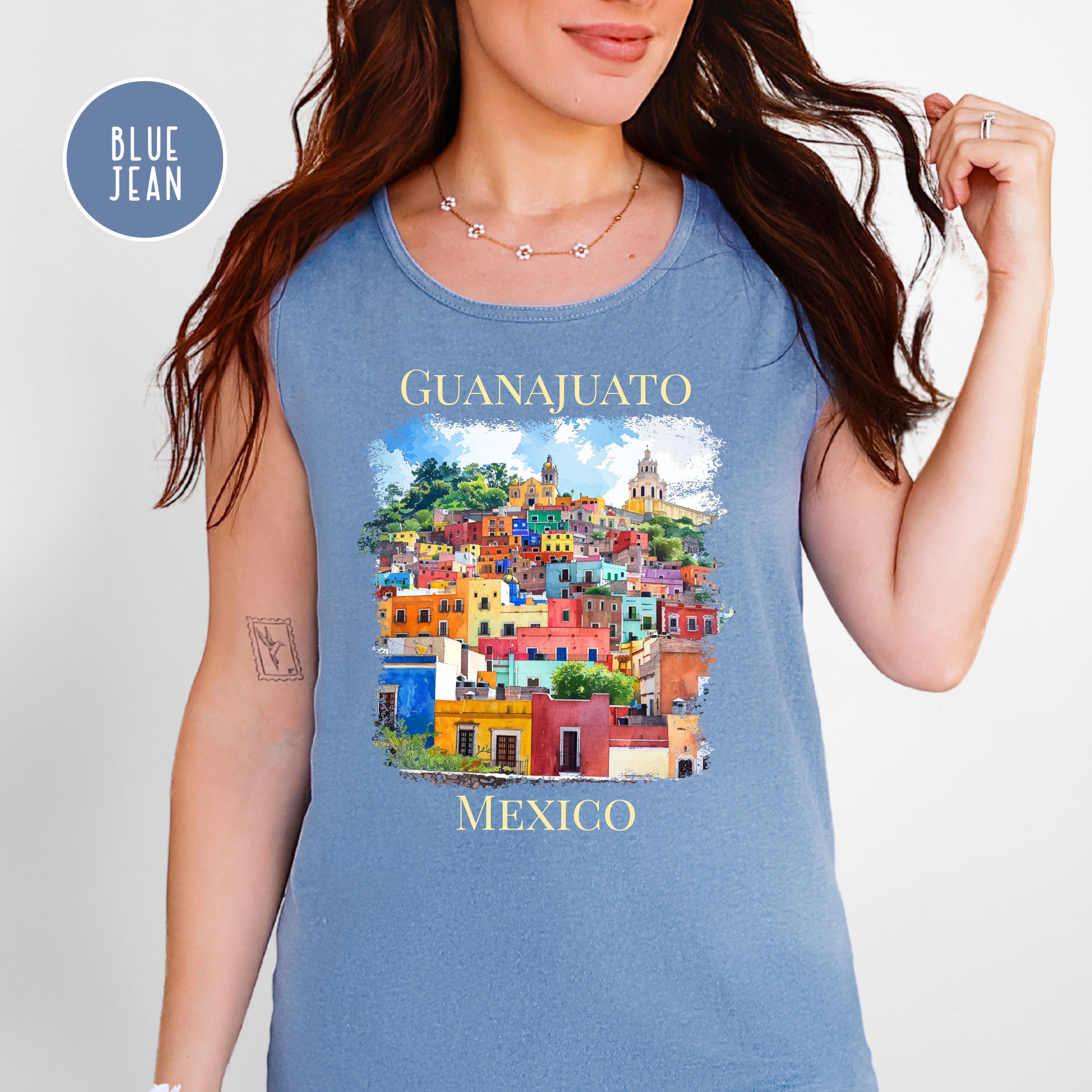 Guanajuato Mexico Comfort Colors Tank Top