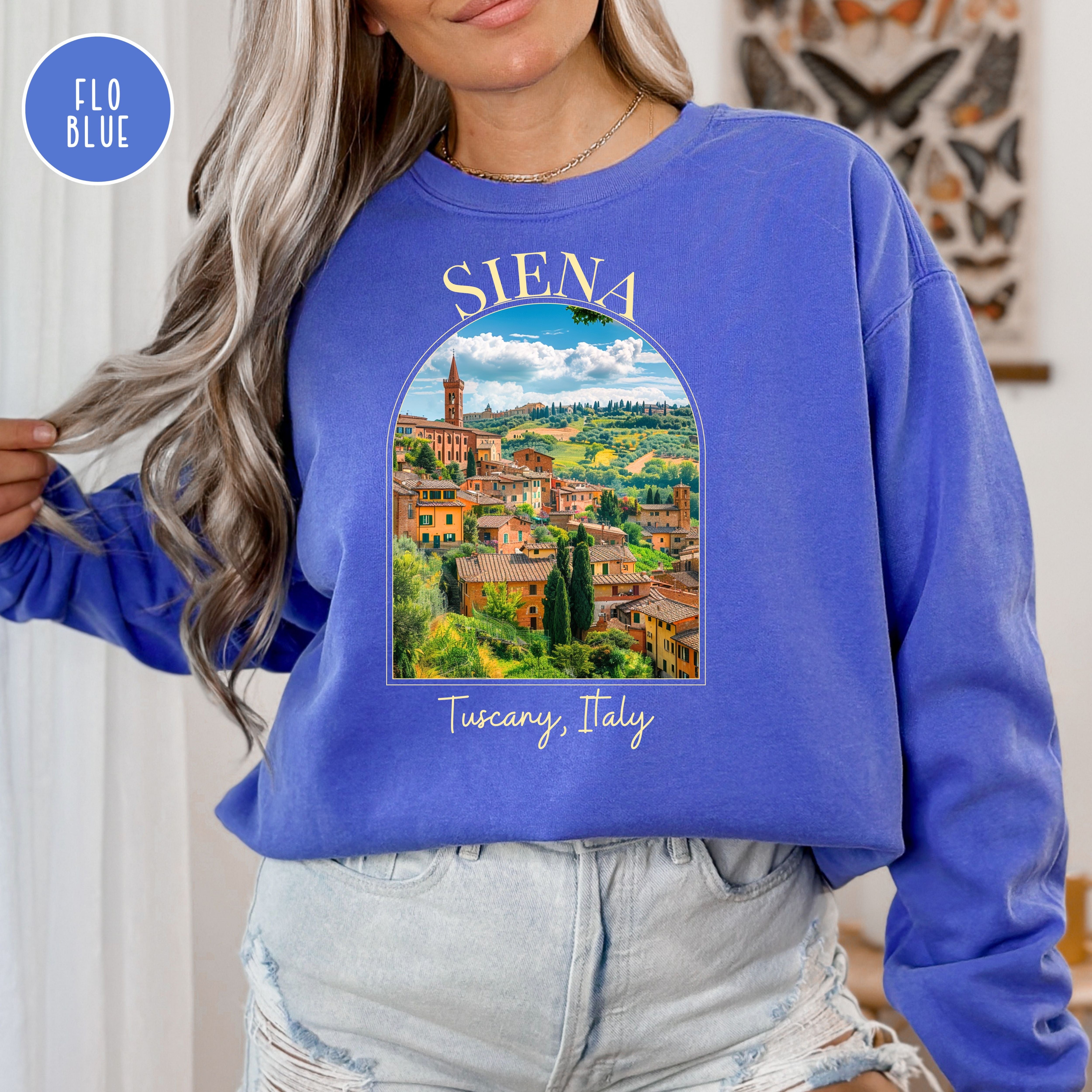 Siena Tuscany Italy Comfort Colors® Sweatshirt