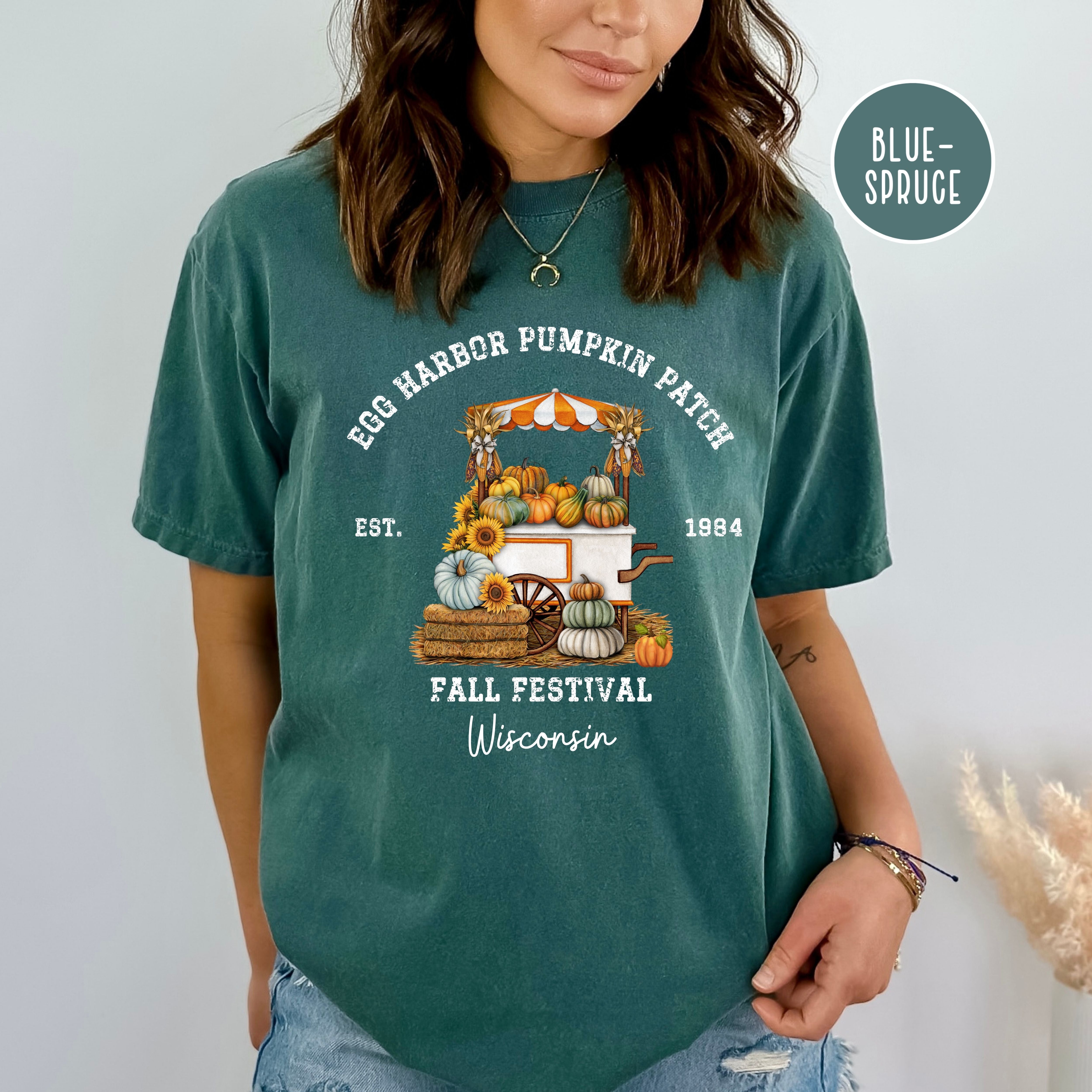 Egg Harbor Fall Festival Pumpkin Patch Comfort Colors® Tee