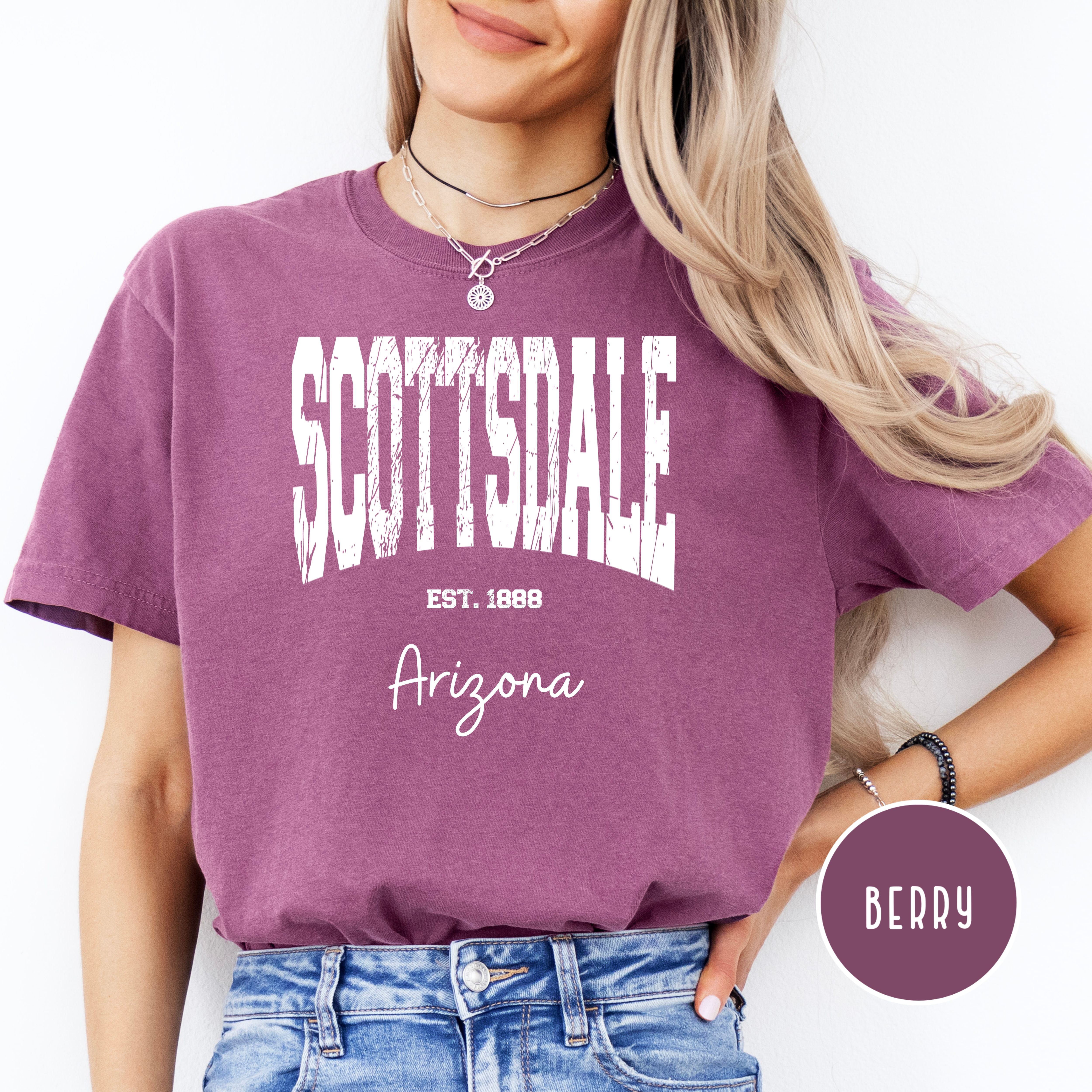 Scottsdale Arizona Grunge Style Comfort Colors® Tee