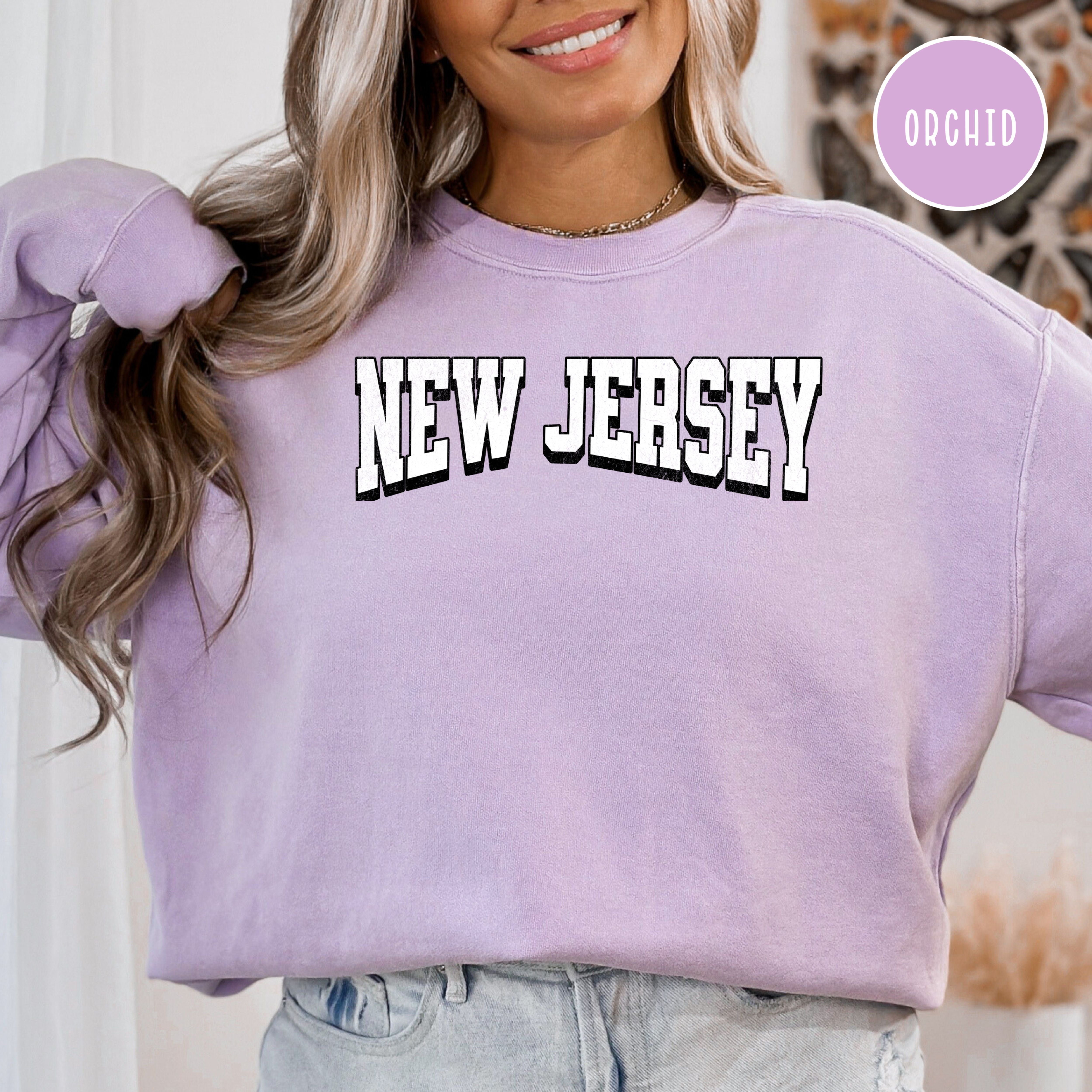 New Jersey Grunge Comfort Colors® Sweatshirt