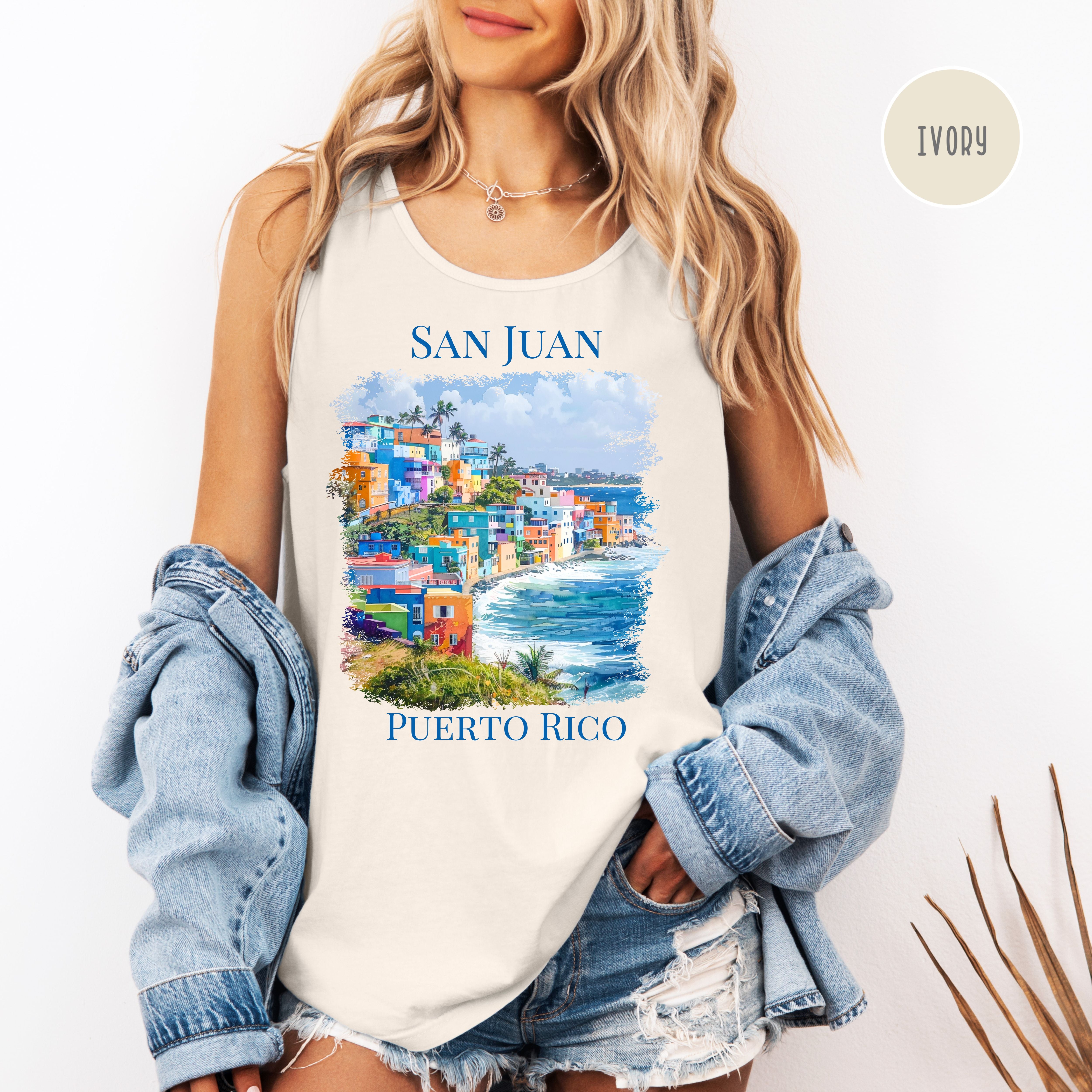 San Juan Puerto Rico Comfort Colors Tank Top