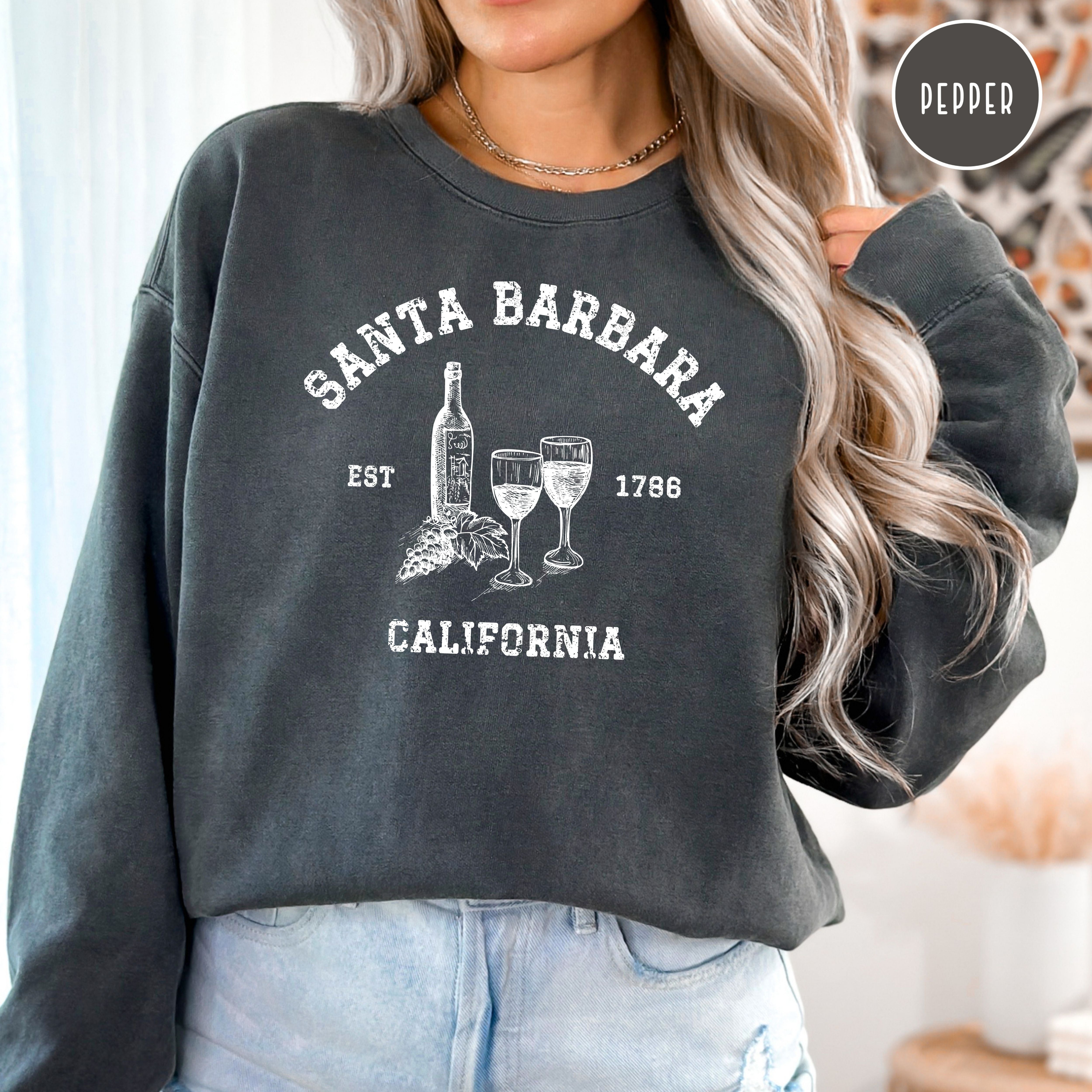 Santa Barbara California Comfort Colors® Sweatshirt