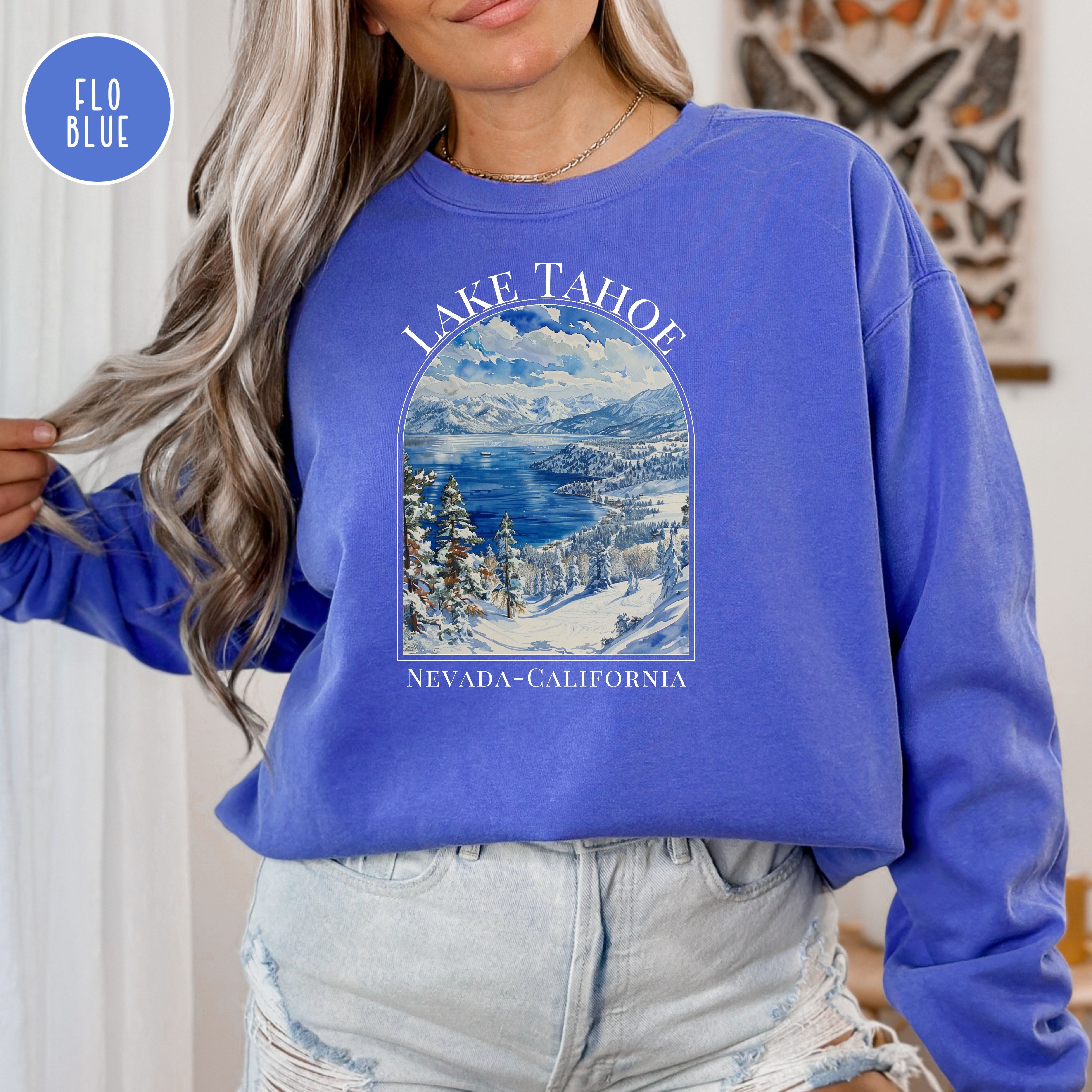 Lake Tahoe Comfort Colors® Sweatshirt