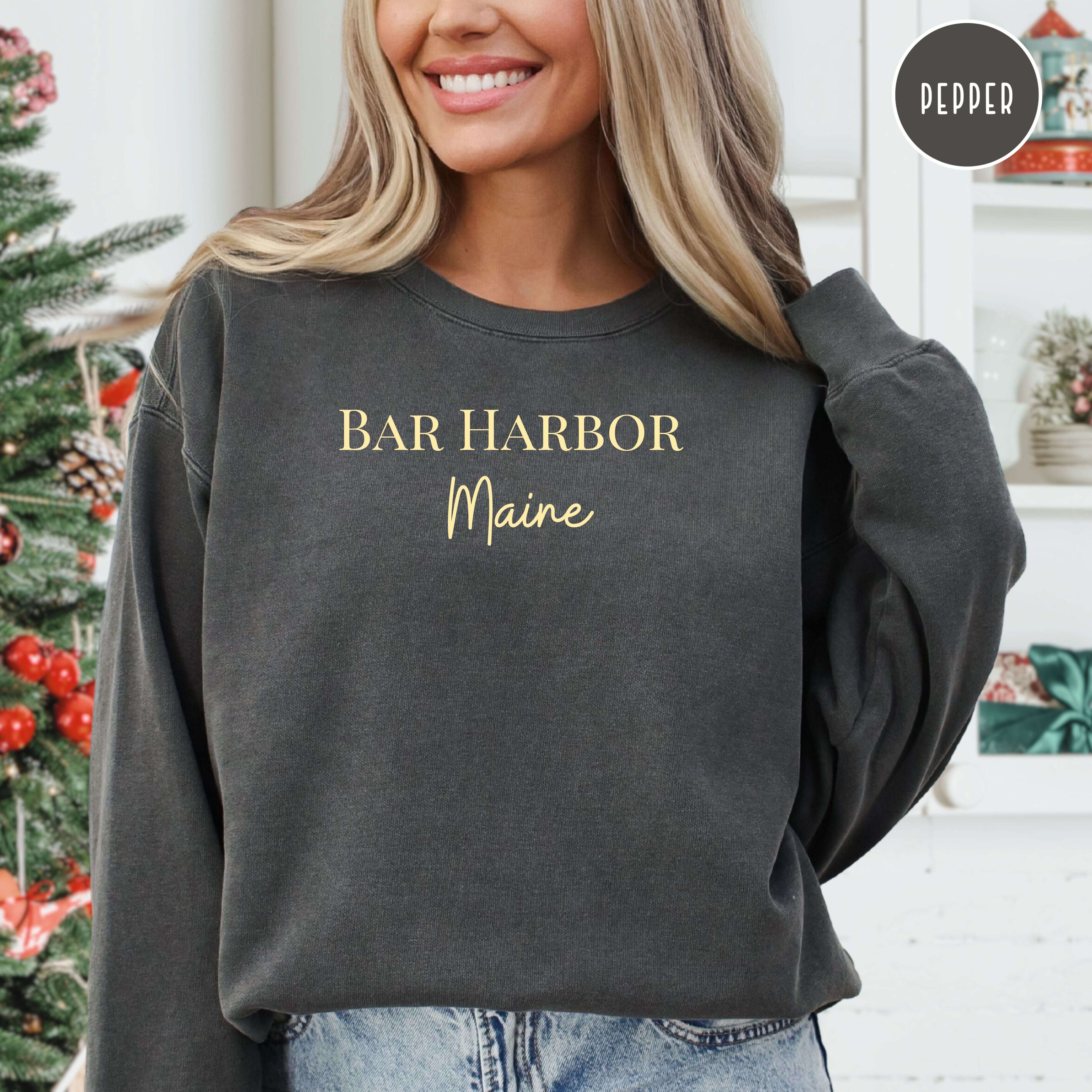 Bar Harbor Maine Comfort Colors® Sweatshirt