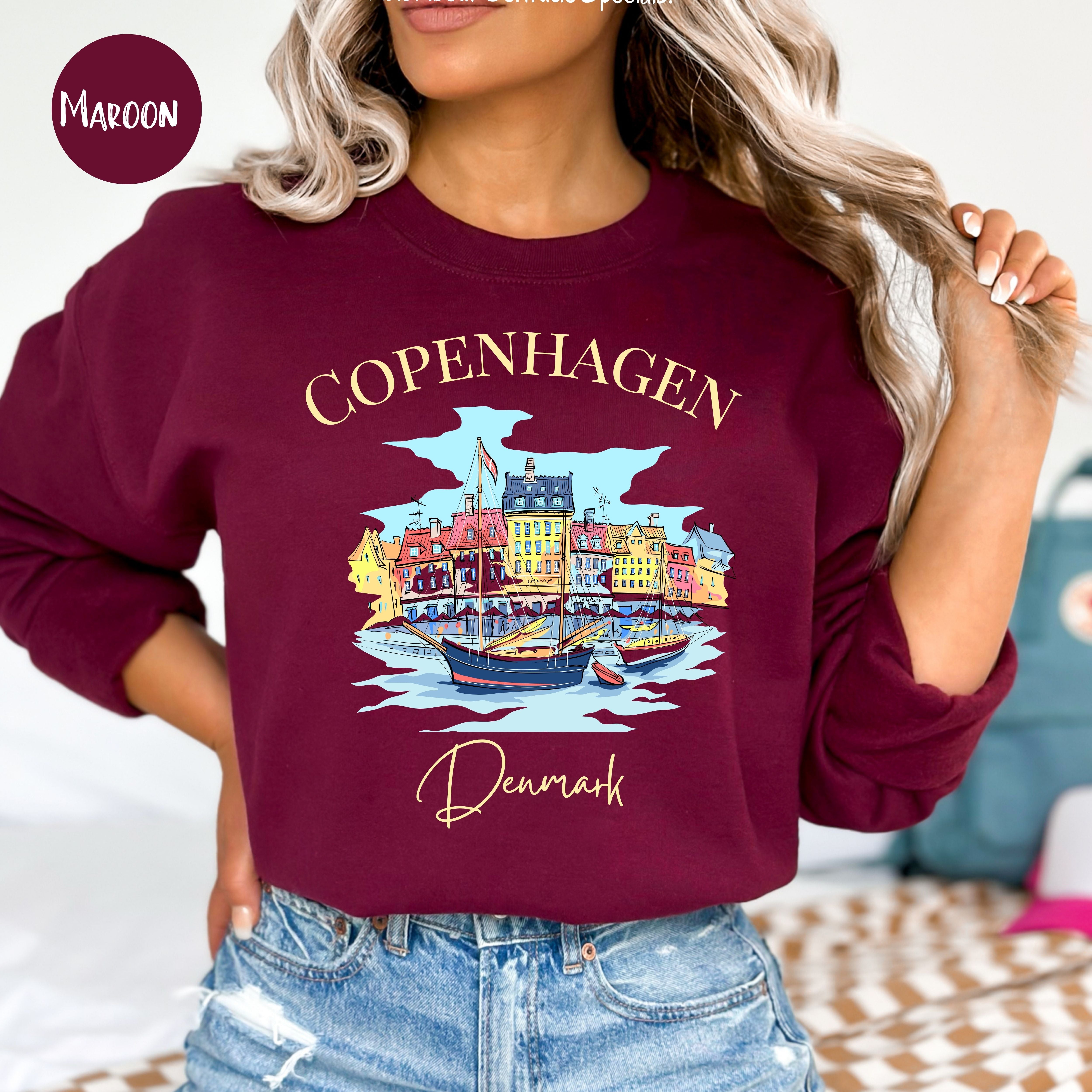 Copenhagen Denmark Vacation Gift Sweatshirt