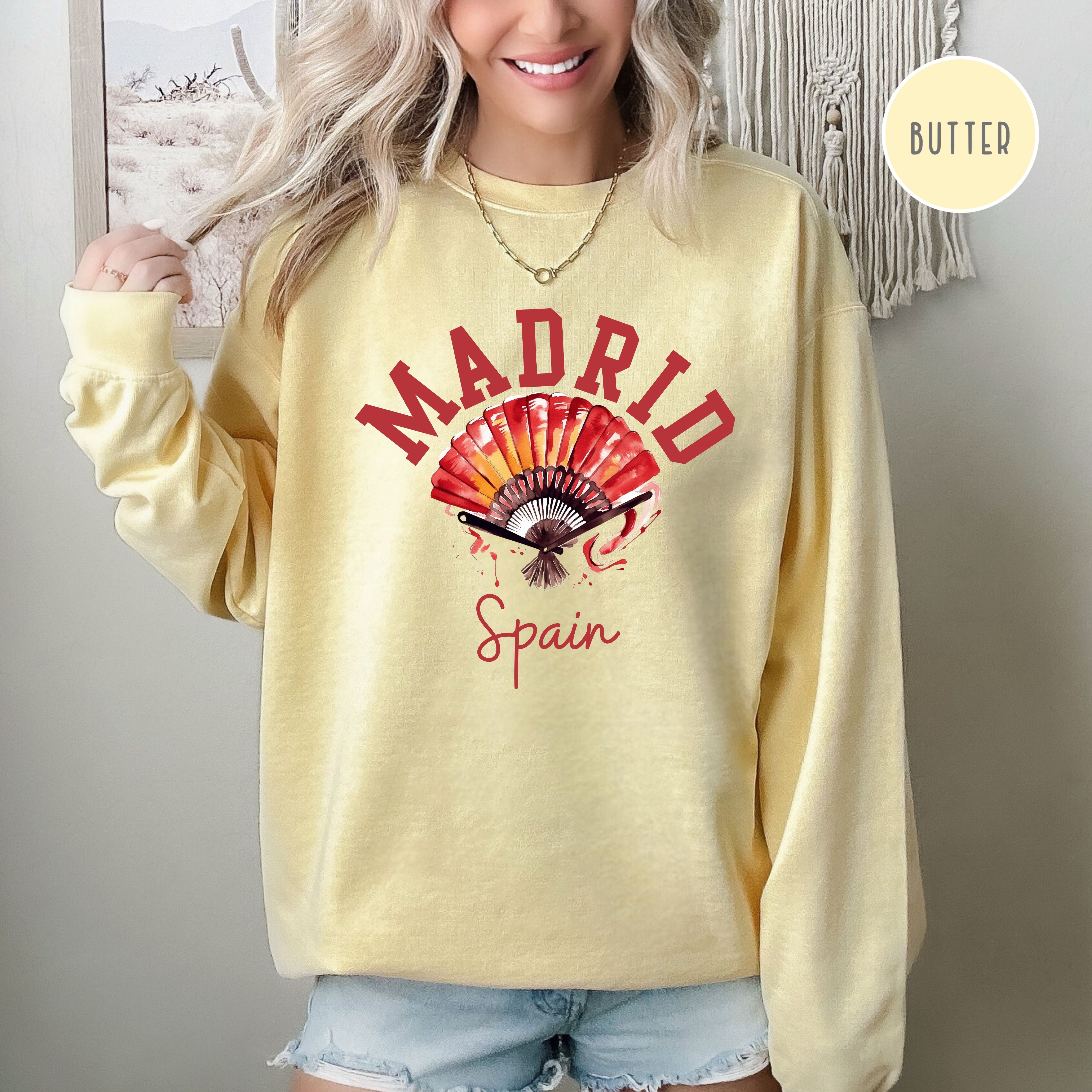 Madrid Spain Comfort Colors® Sweatshirt